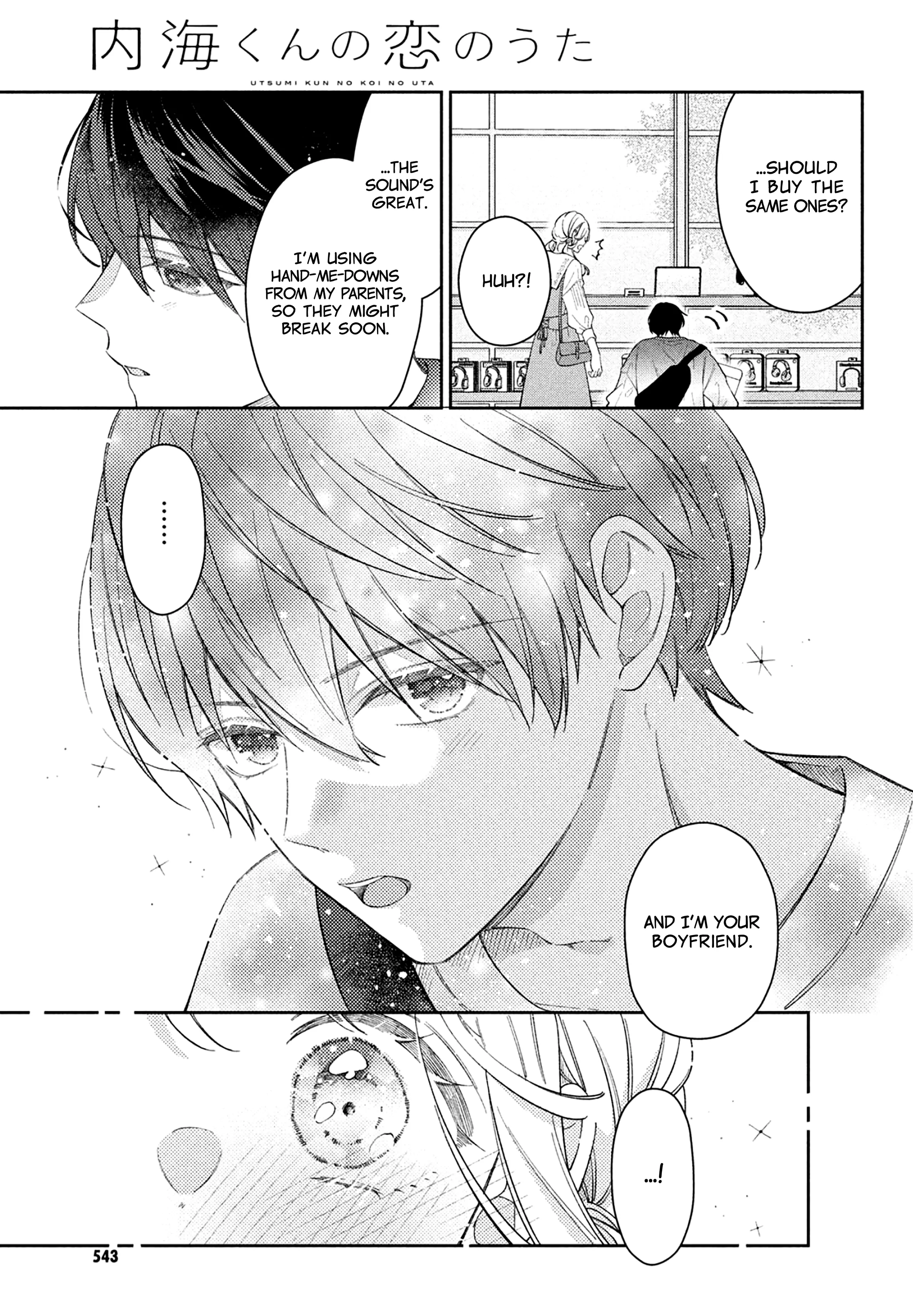 Utsumi-kun no Koi no Uta Chapter 6 - page 30