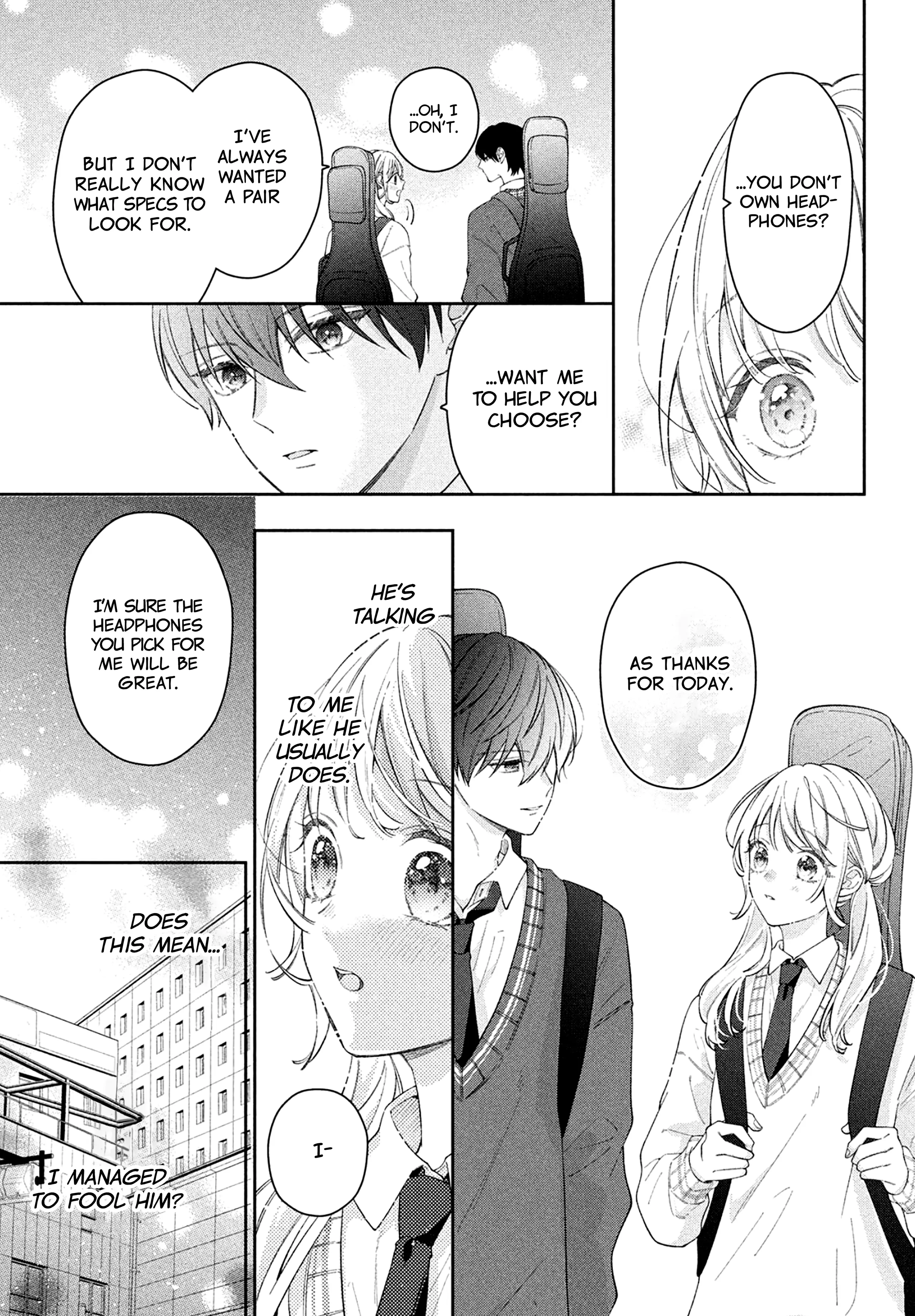 Utsumi-kun no Koi no Uta Chapter 6 - page 8
