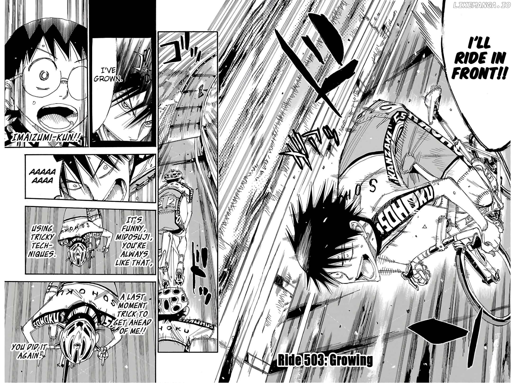 Yowamushi Pedal Chapter 503 - page 2