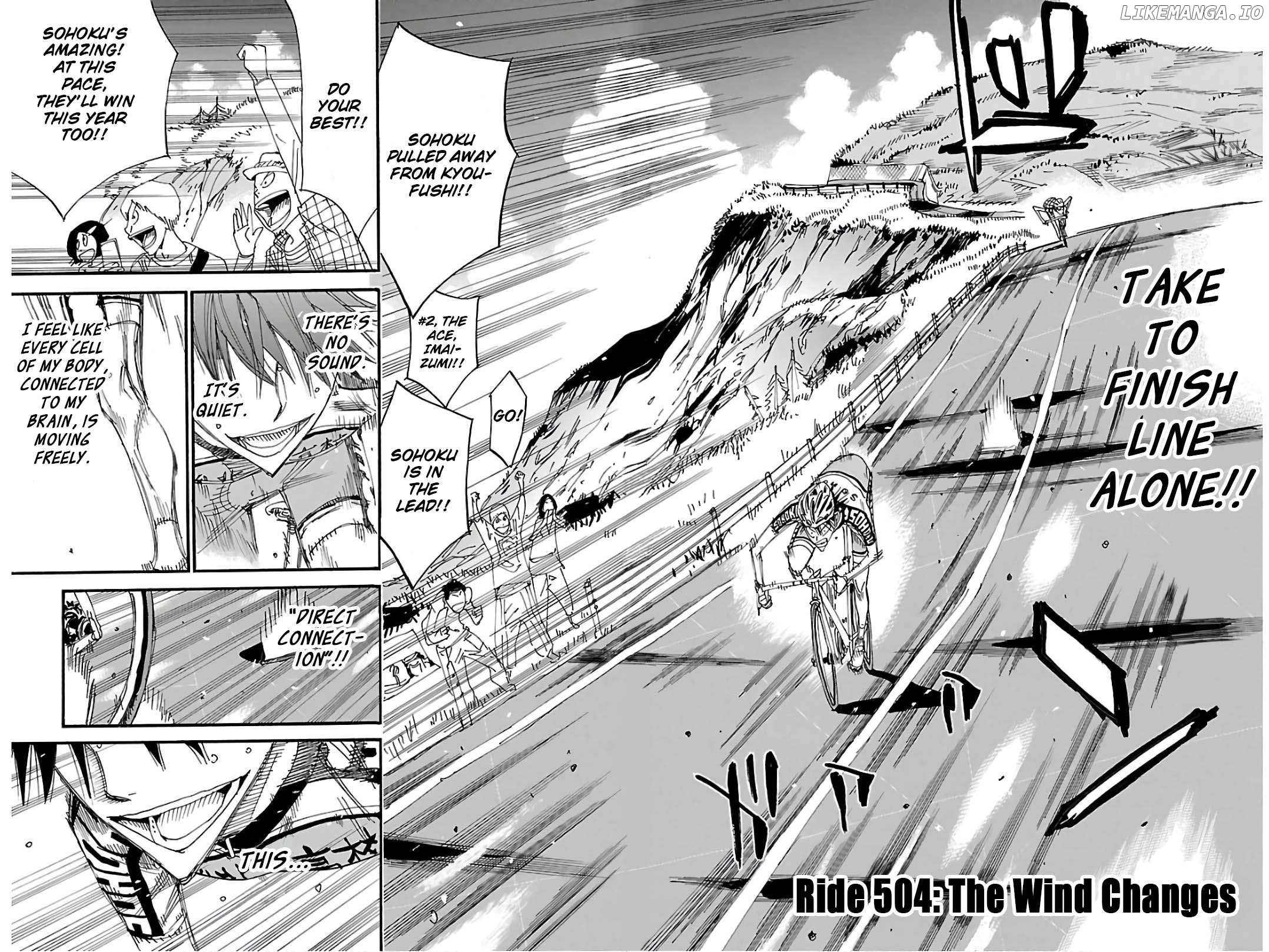 Yowamushi Pedal Chapter 504 - page 2
