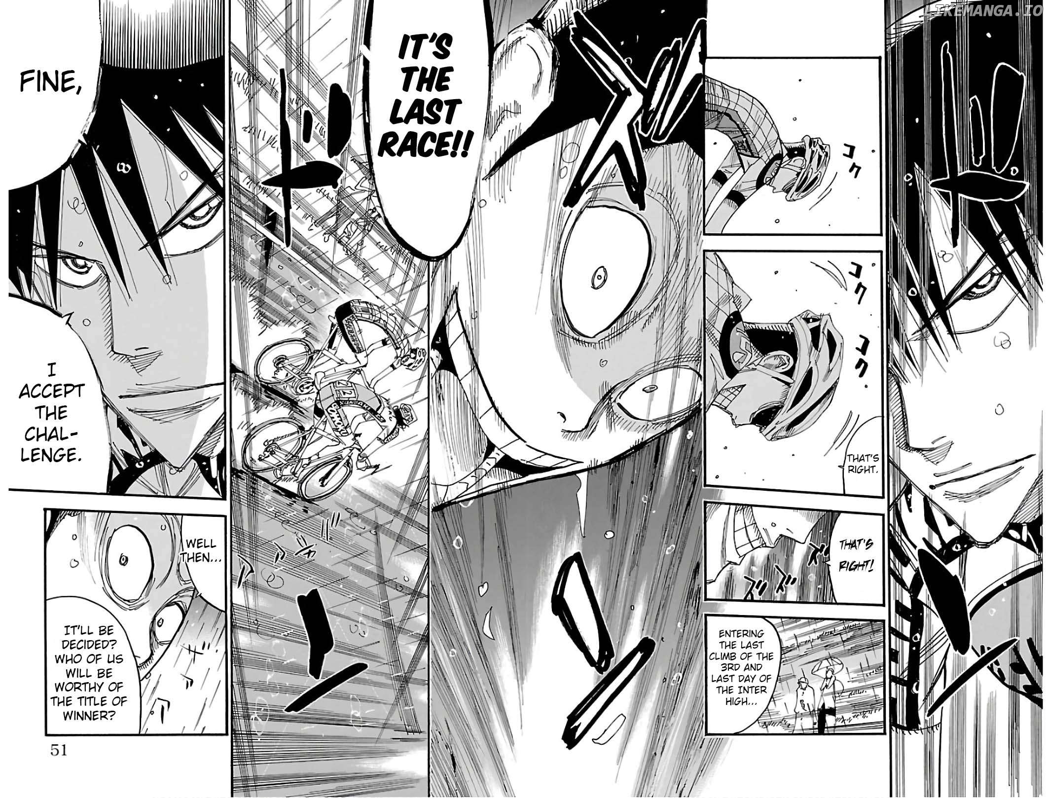 Yowamushi Pedal Chapter 505 - page 2