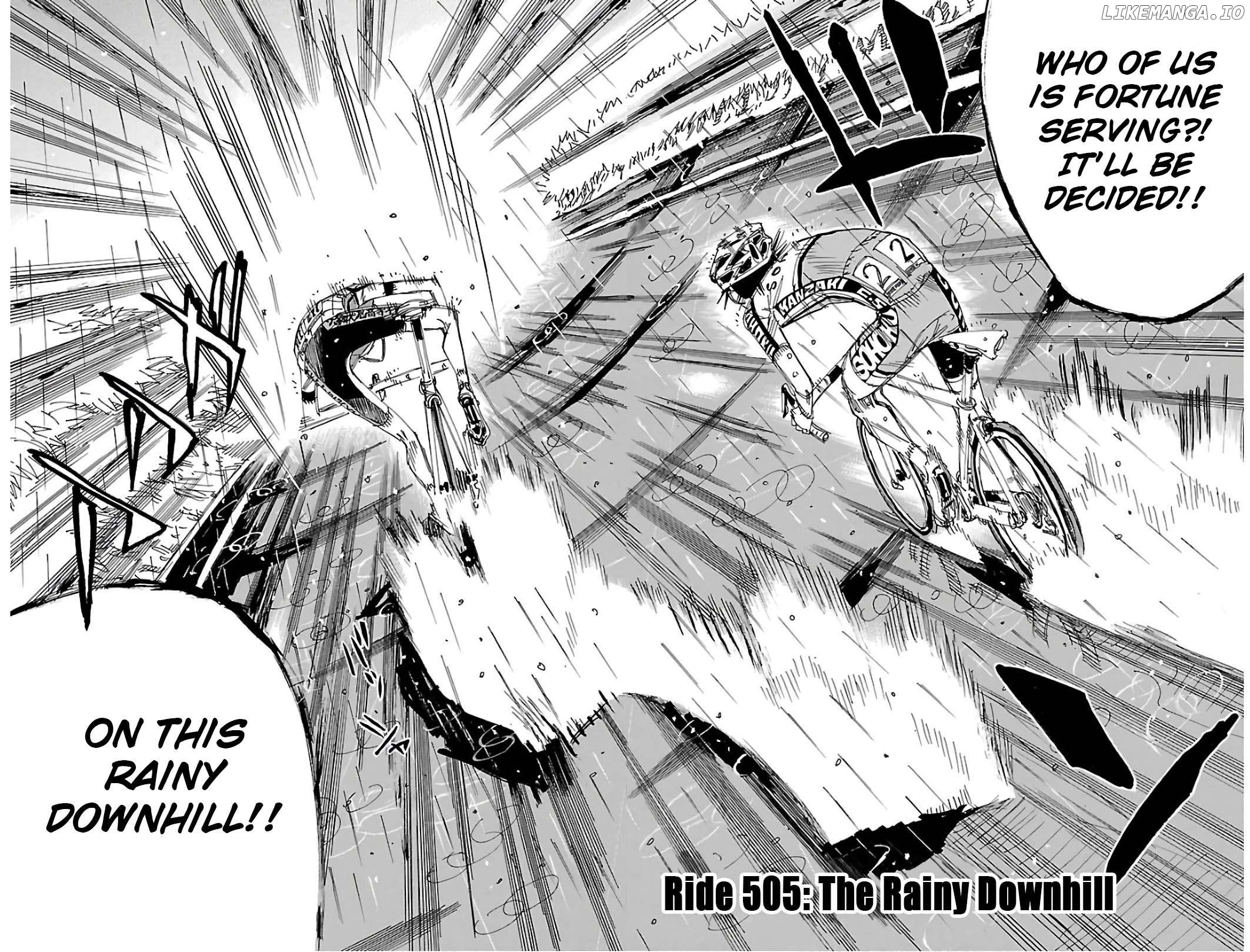 Yowamushi Pedal Chapter 505 - page 3