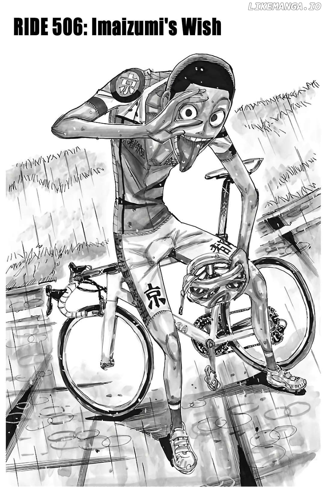 Yowamushi Pedal Chapter 506 - page 1