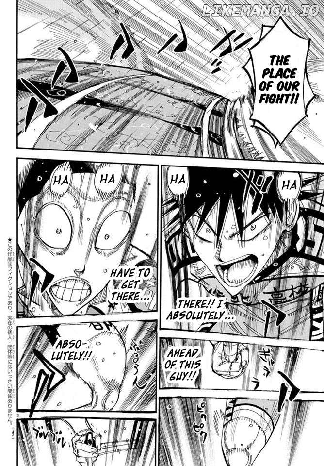 Yowamushi Pedal Chapter 507 - page 2