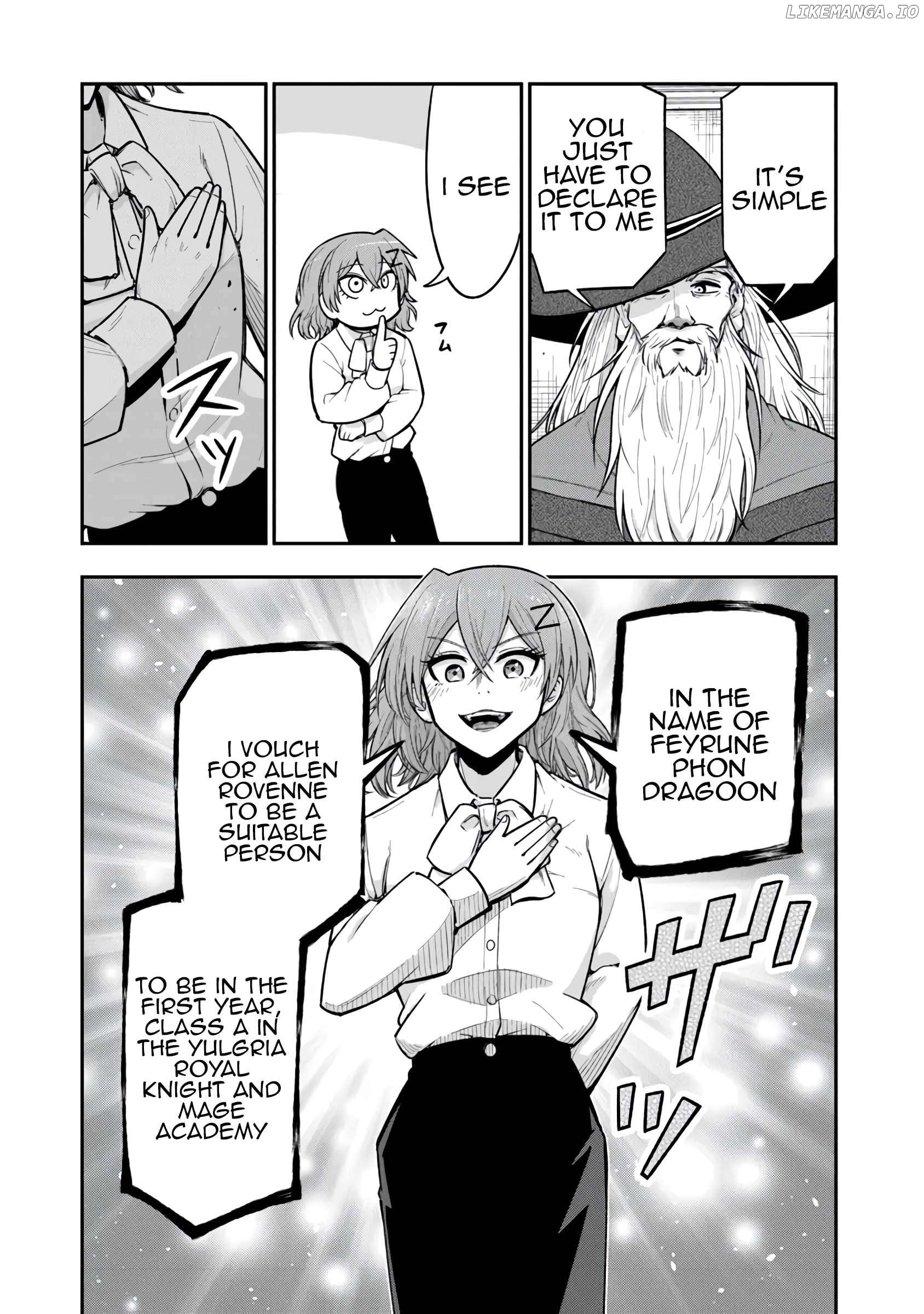 Ken To Mahou To Gakureki Shakai Chapter 9 - page 2