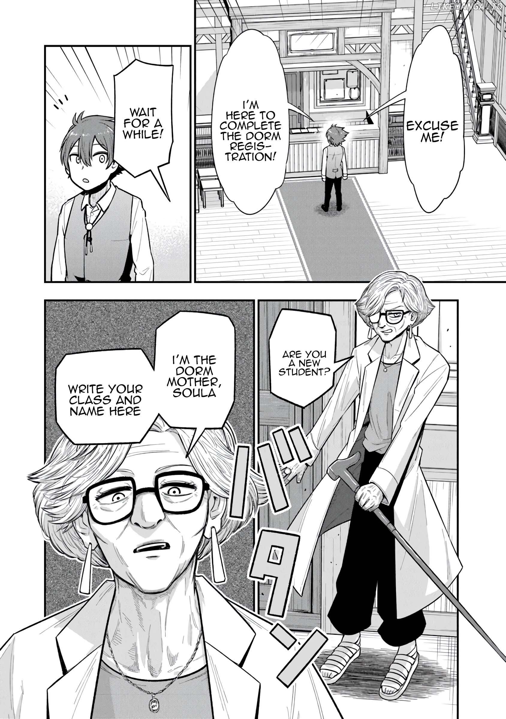 Ken To Mahou To Gakureki Shakai Chapter 9 - page 6