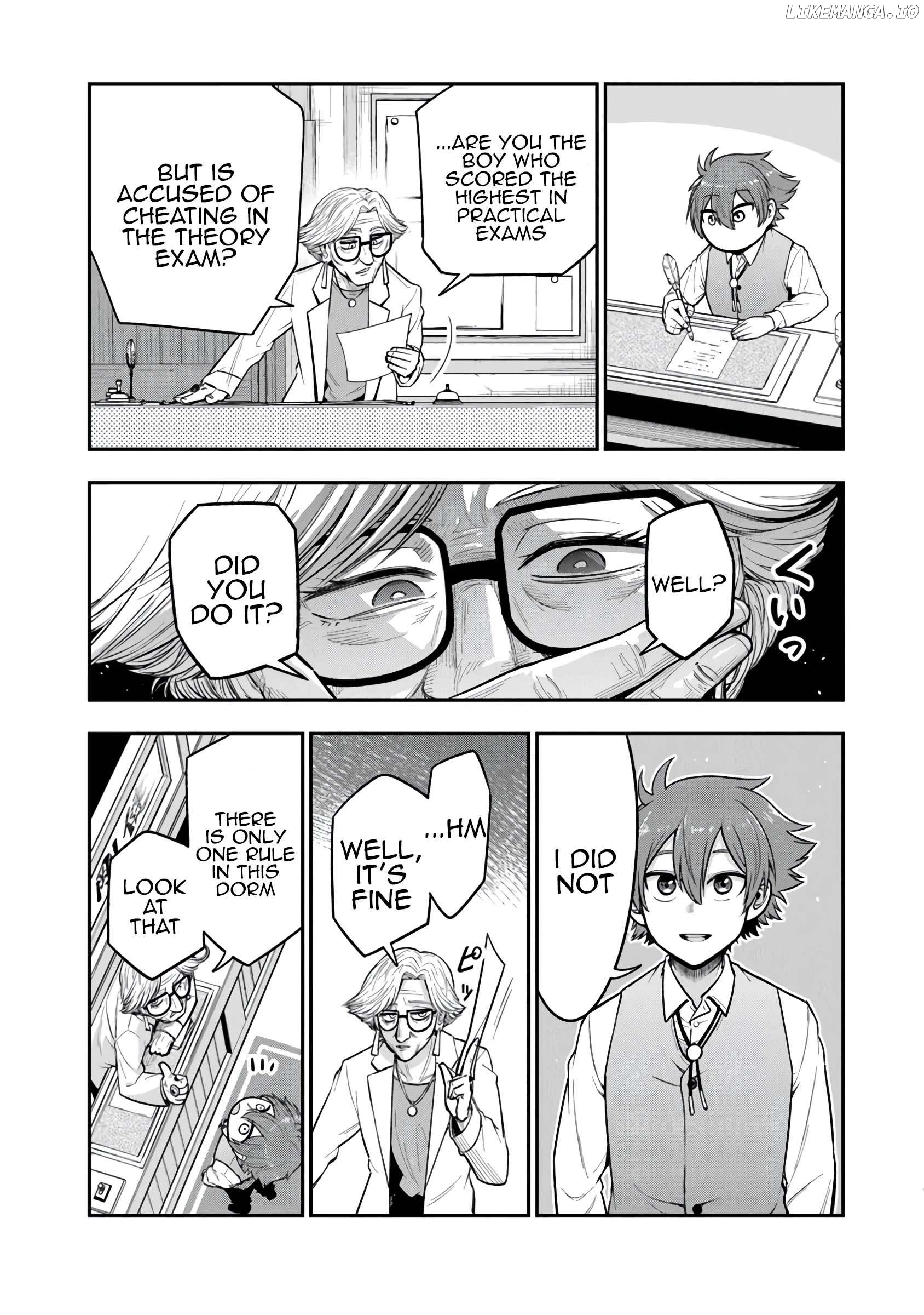 Ken To Mahou To Gakureki Shakai Chapter 9 - page 7