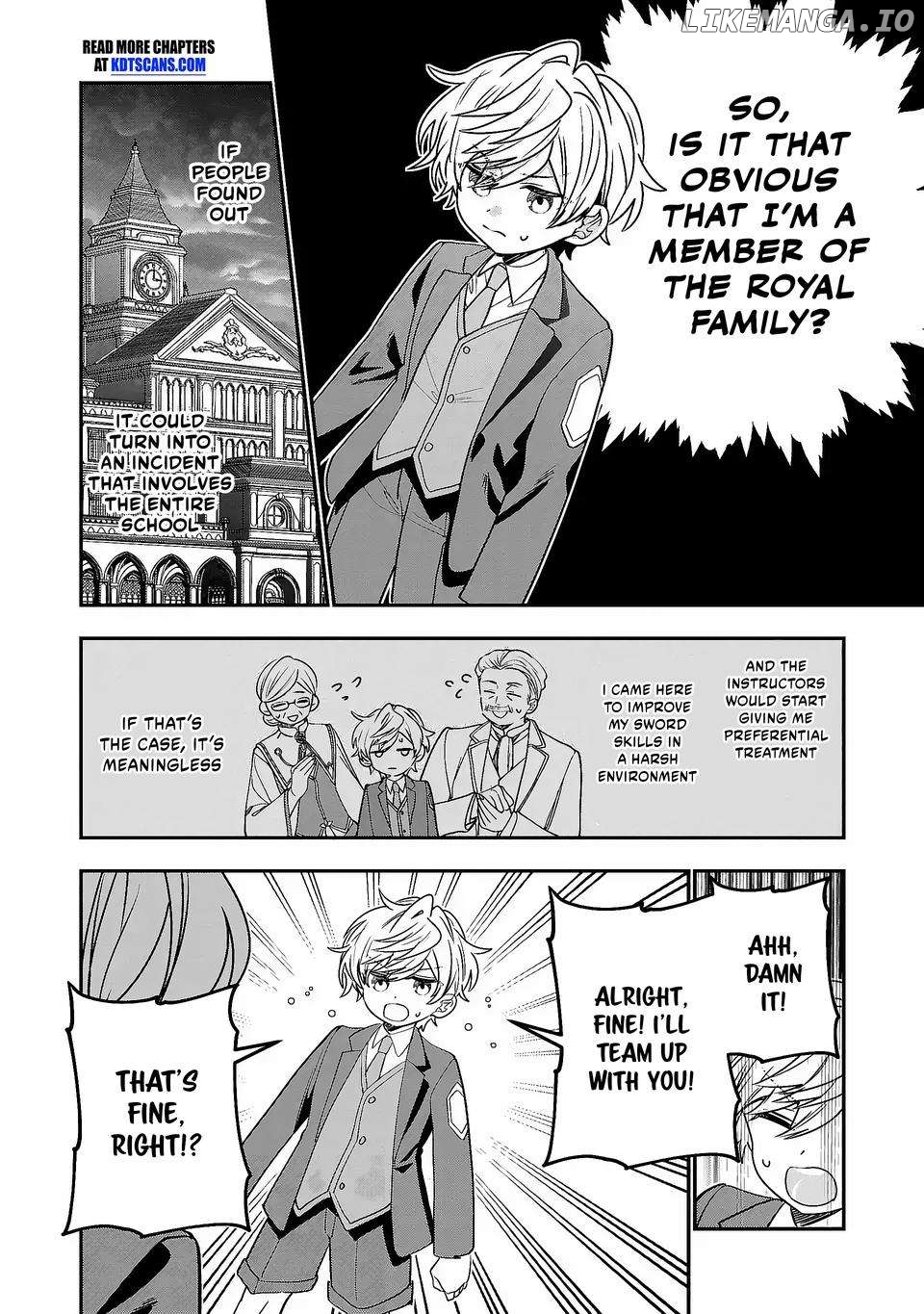 Reincarnated. The Sword Saint Who Became A Shorty Prince To His Former Disciples ~ I Don't Want My Former Disciples To Find Out Chapter 5 - page 3