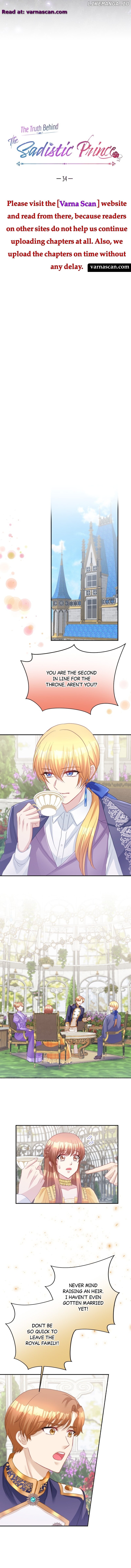 The Truth Behind the Sadistic Prince Chapter 34 - page 2