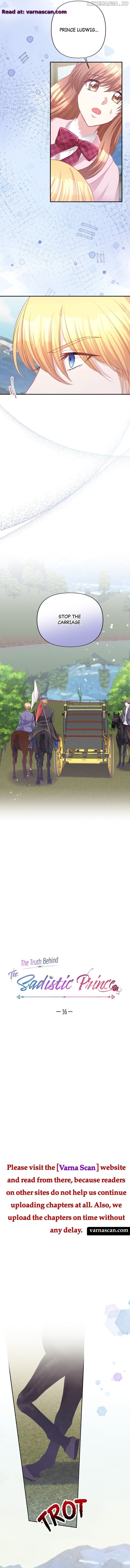 The Truth Behind the Sadistic Prince Chapter 36 - page 2
