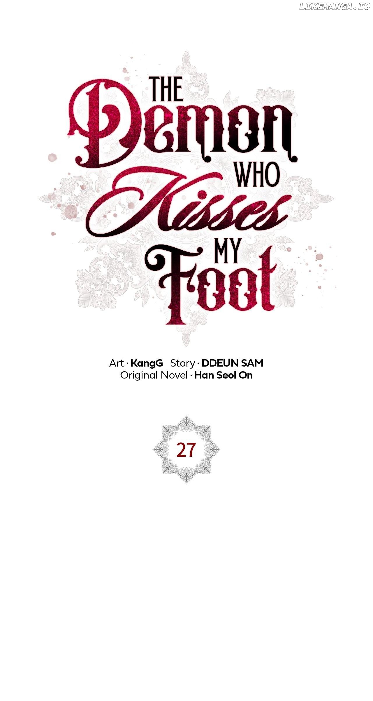 The Devil Who Kisses My Feet Chapter 27 - page 46