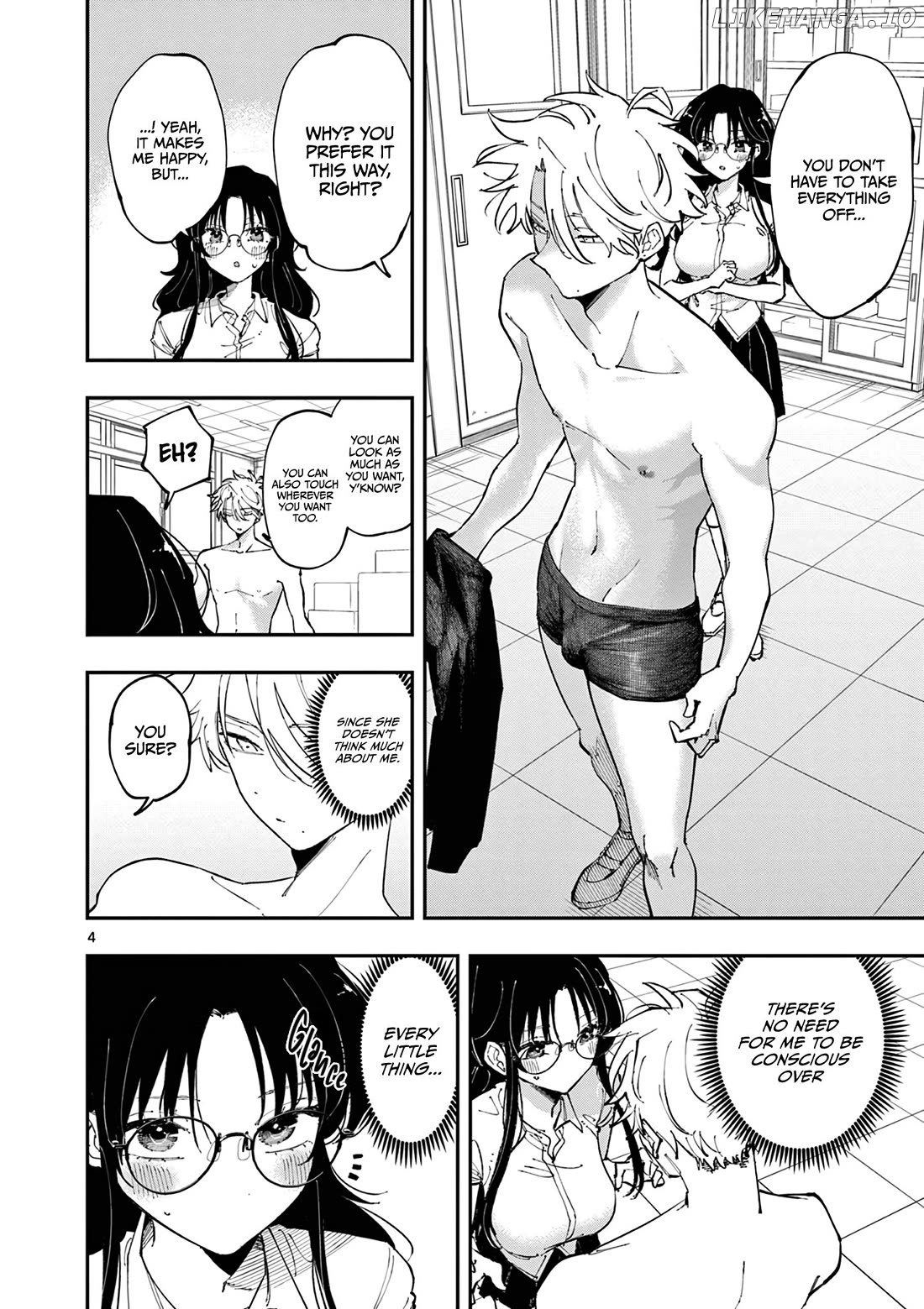 The Person Sitting Next to Me Looking at Me with Perverted Eyes Chapter 15 - page 4