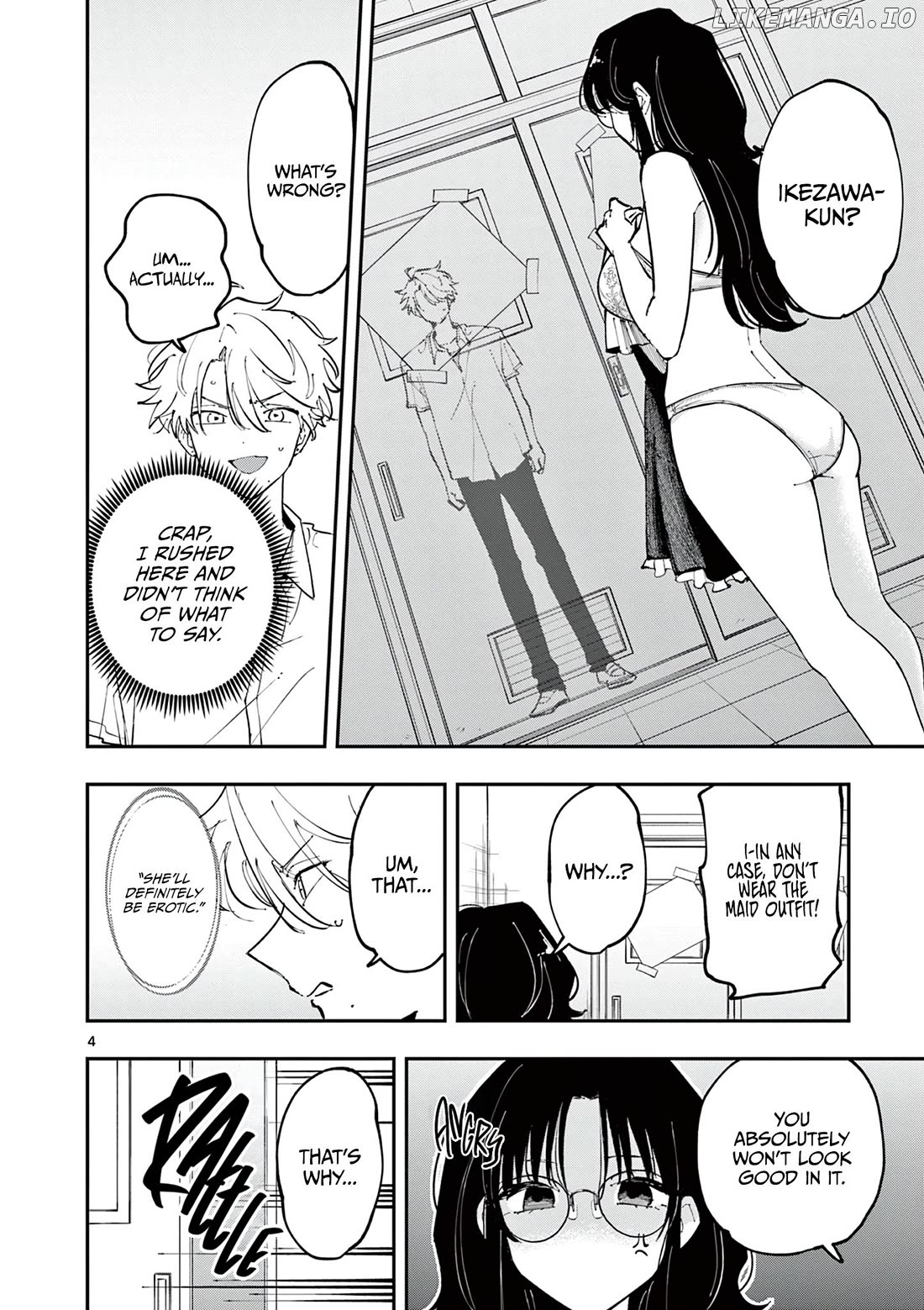 The Person Sitting Next to Me Looking at Me with Perverted Eyes Chapter 16 - page 4
