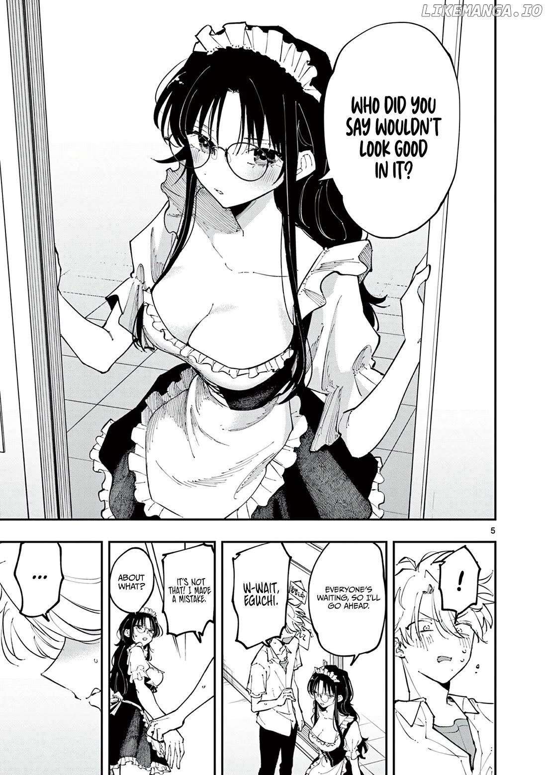 The Person Sitting Next to Me Looking at Me with Perverted Eyes Chapter 16 - page 5