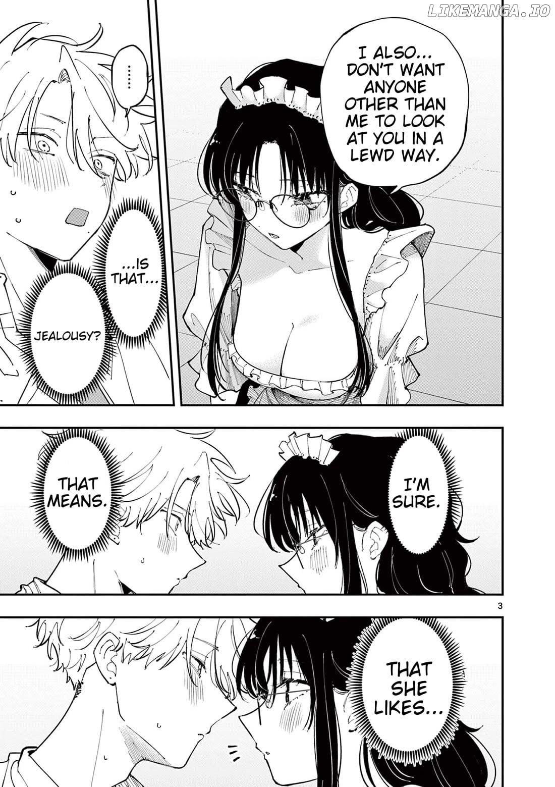 The Person Sitting Next to Me Looking at Me with Perverted Eyes Chapter 17 - page 3