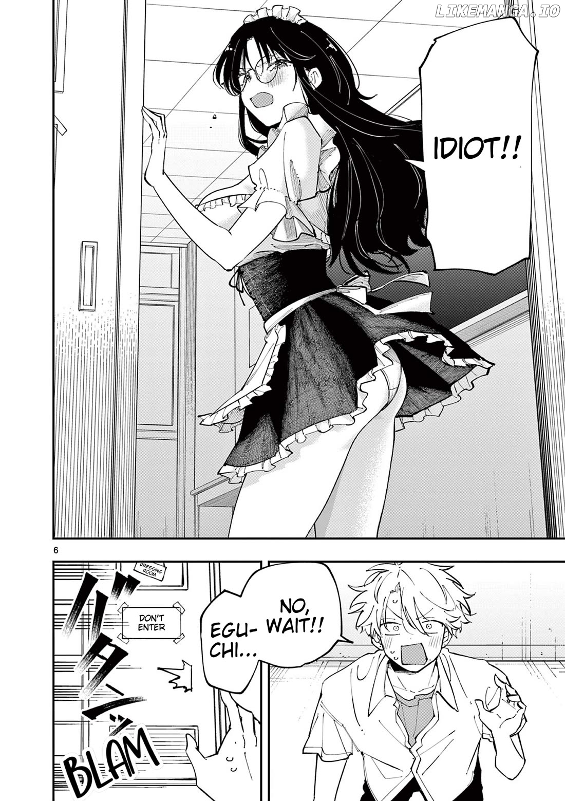 The Person Sitting Next to Me Looking at Me with Perverted Eyes Chapter 17 - page 6