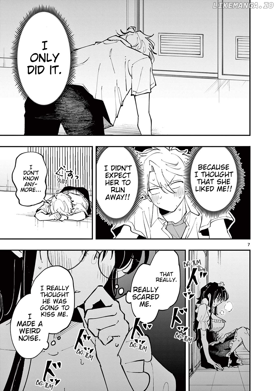 The Person Sitting Next to Me Looking at Me with Perverted Eyes Chapter 17 - page 7