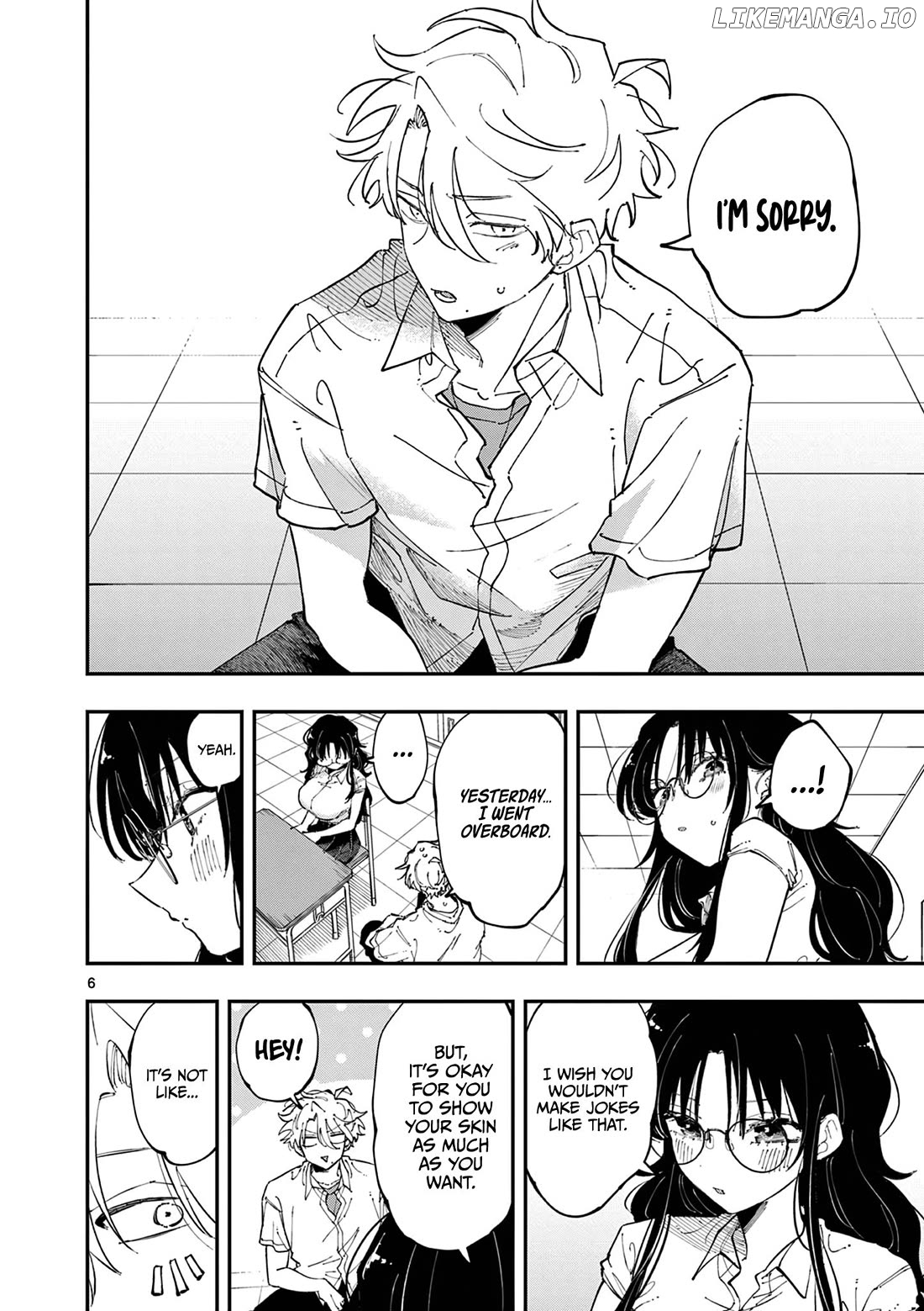 The Person Sitting Next to Me Looking at Me with Perverted Eyes Chapter 18 - page 6