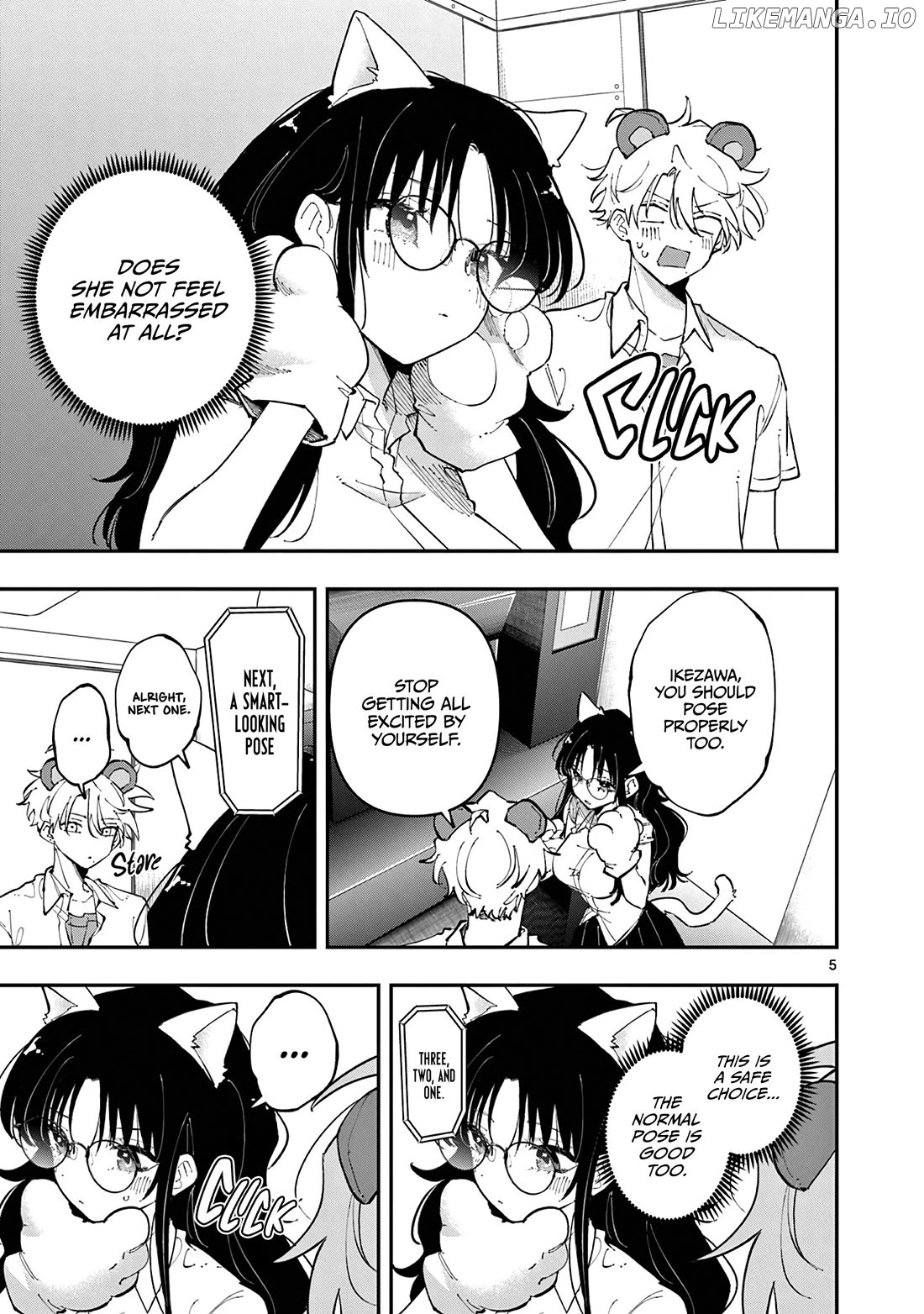 The Person Sitting Next to Me Looking at Me with Perverted Eyes Chapter 20 - page 5
