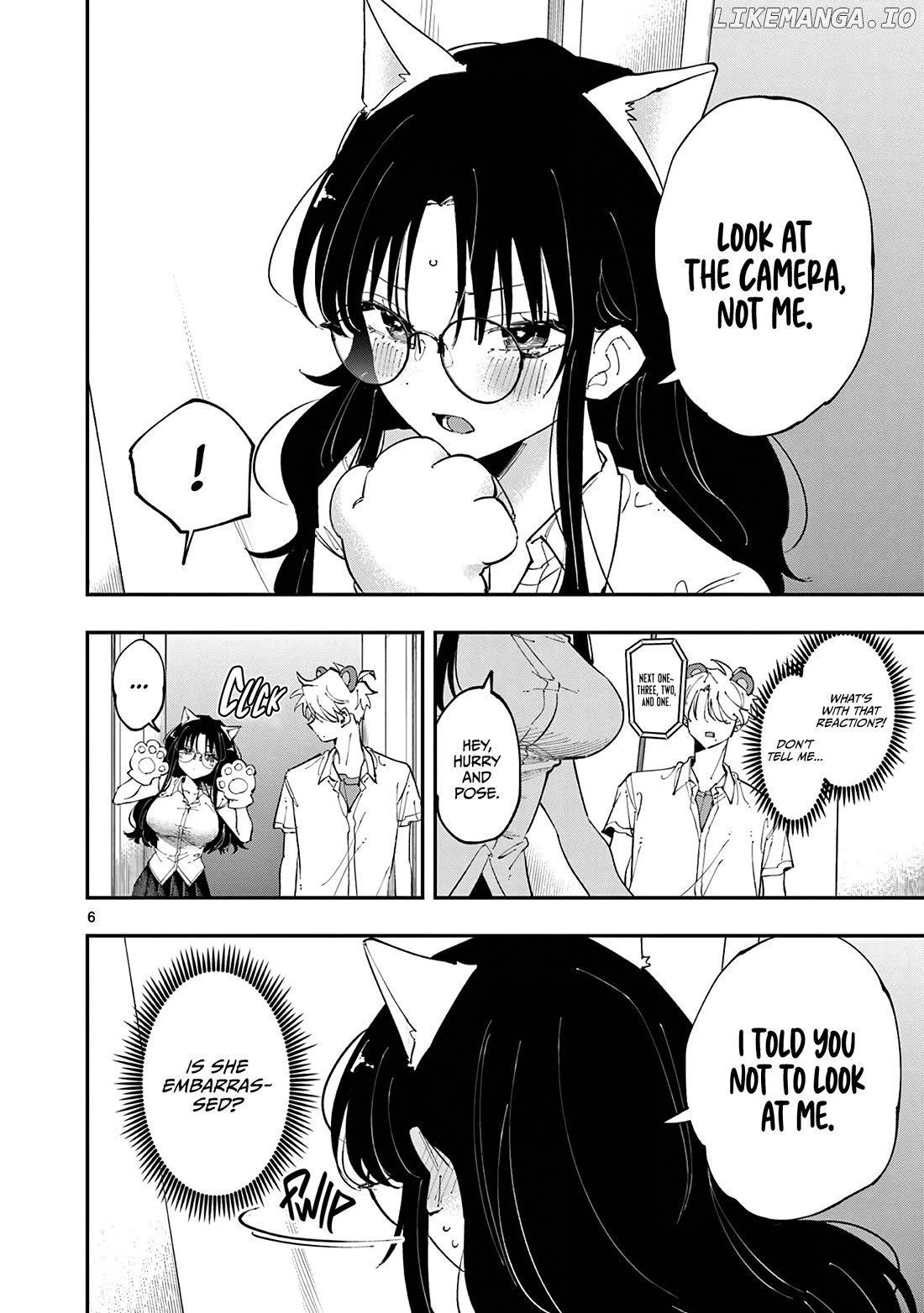 The Person Sitting Next to Me Looking at Me with Perverted Eyes Chapter 20 - page 6