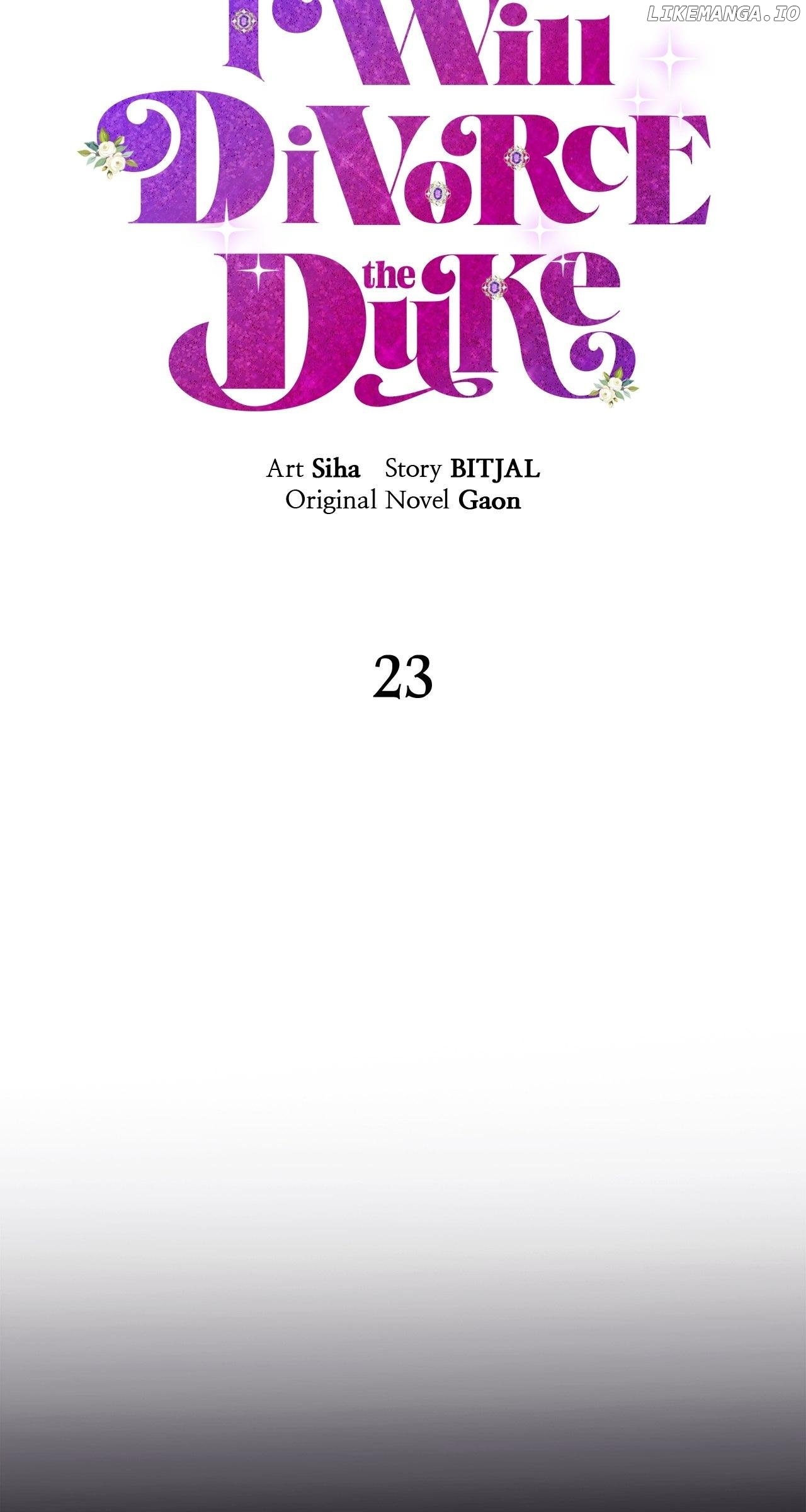 I Will Divorce the Duke Chapter 23 - page 10