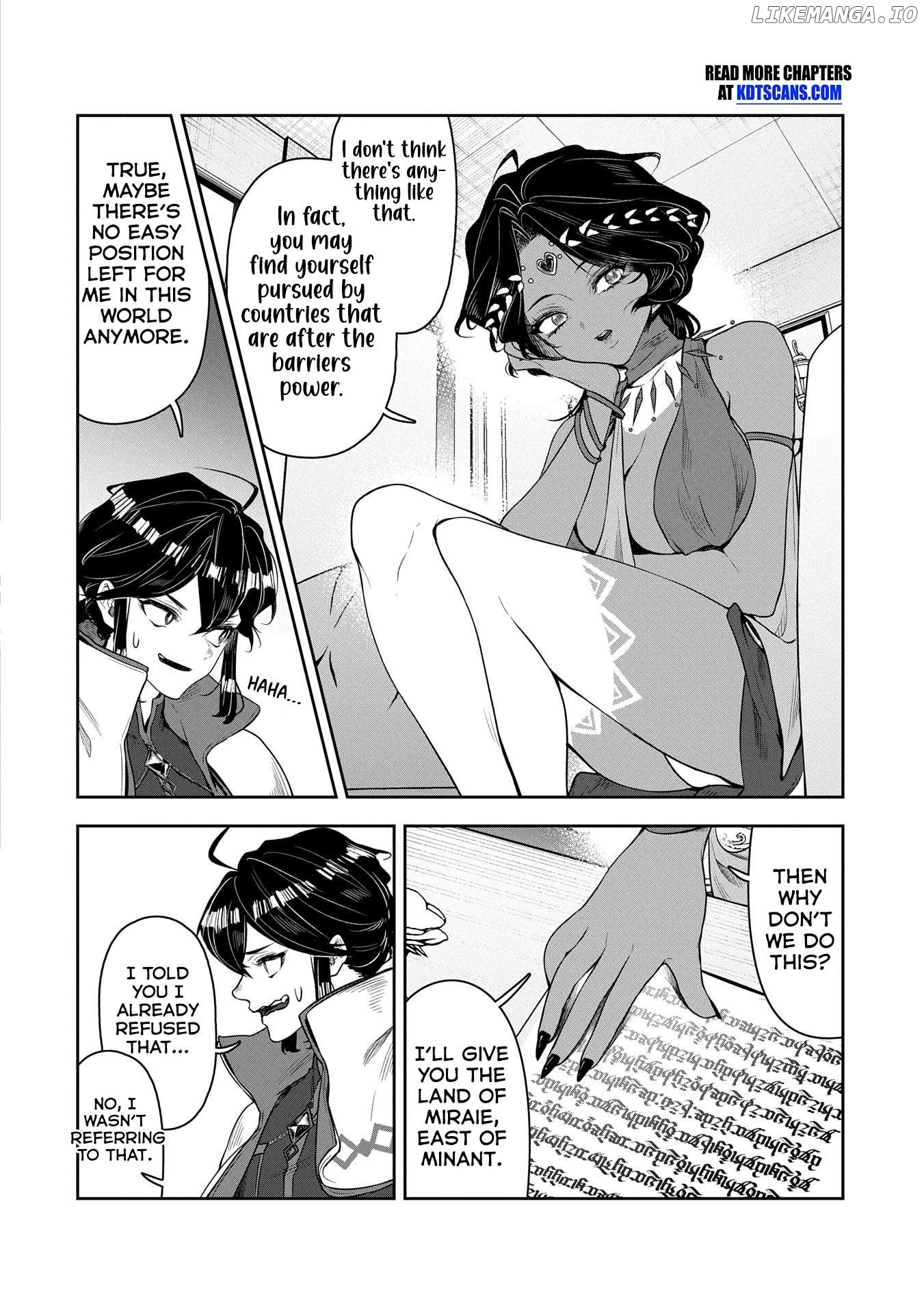 When I Put Up The Strongest Barrier In The Country, It Became Too Peaceful And I Was Banished. They Did Know That That Barrier Isn’T Permanent, Right? Chapter 6 - page 3