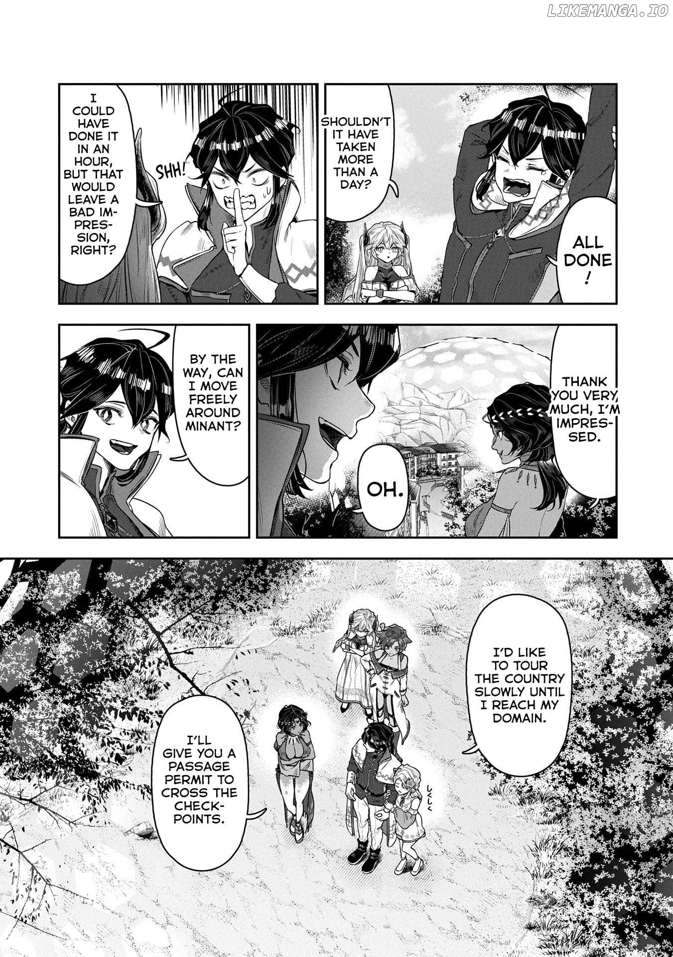 When I Put Up The Strongest Barrier In The Country, It Became Too Peaceful And I Was Banished. They Did Know That That Barrier Isn’T Permanent, Right? Chapter 6 - page 8