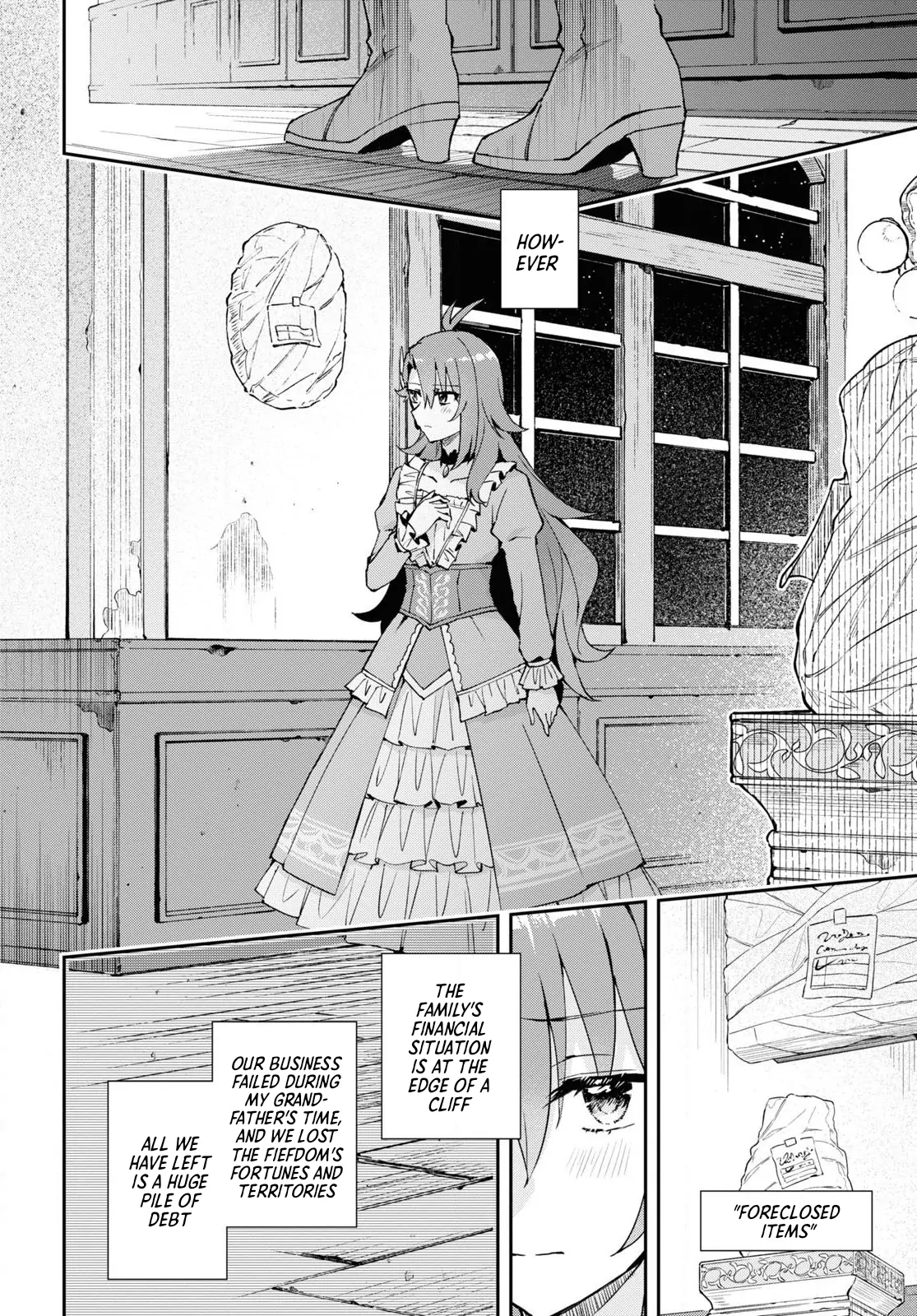Gakeppuchi Reijou Wa Kurokishi-Sama O Horesasetai! chapter 1 - page 9