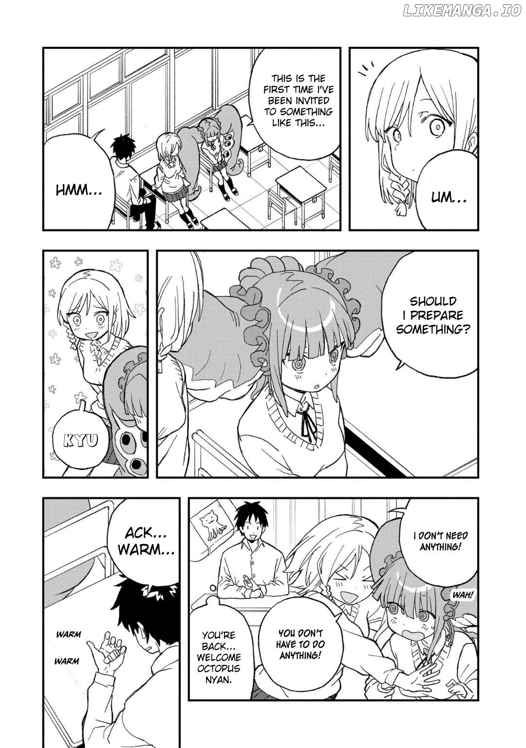 Mizudako-Chan Kara Wa Nigerarenai! Chapter 12 - page 3