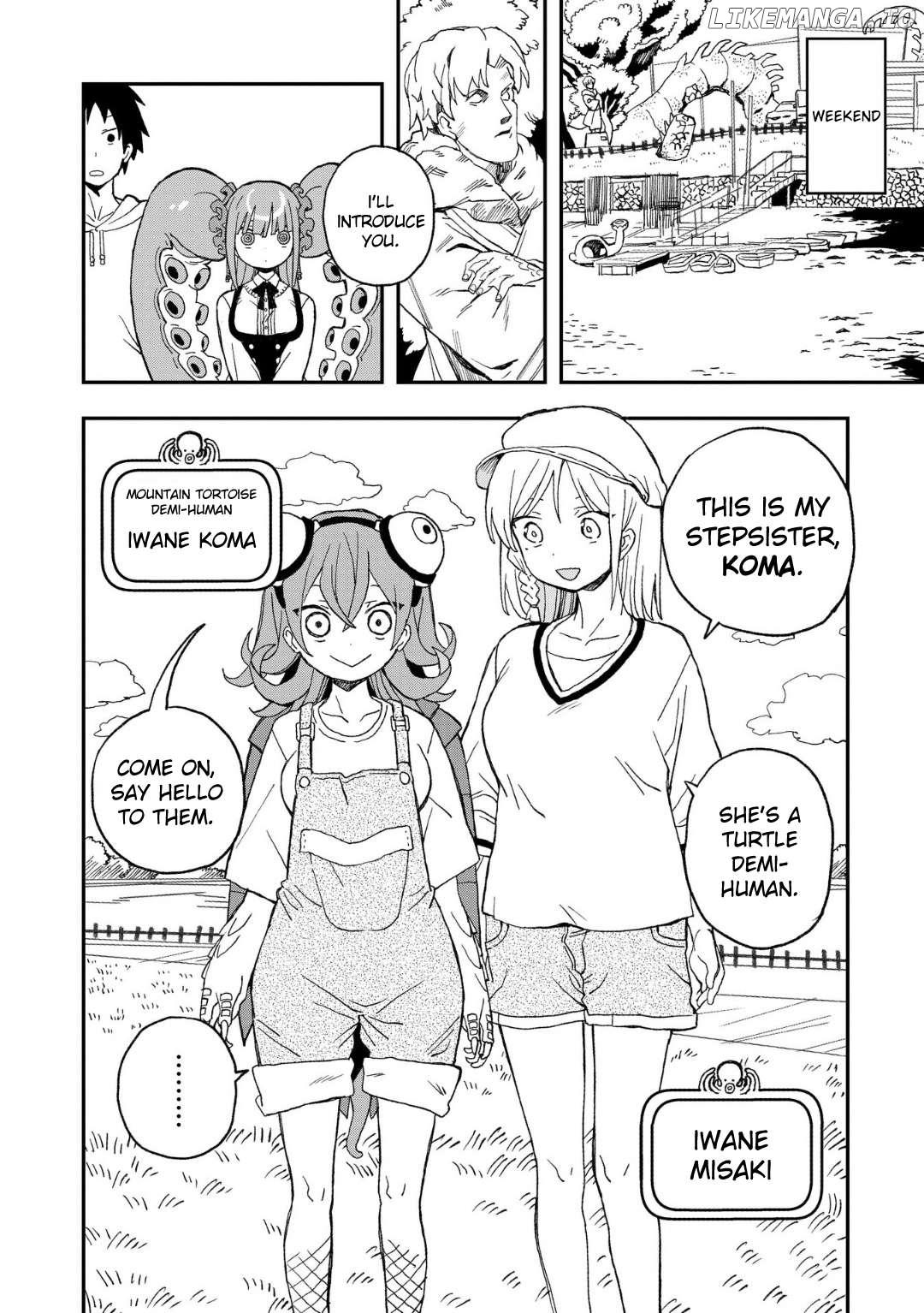 Mizudako-Chan Kara Wa Nigerarenai! Chapter 12 - page 4