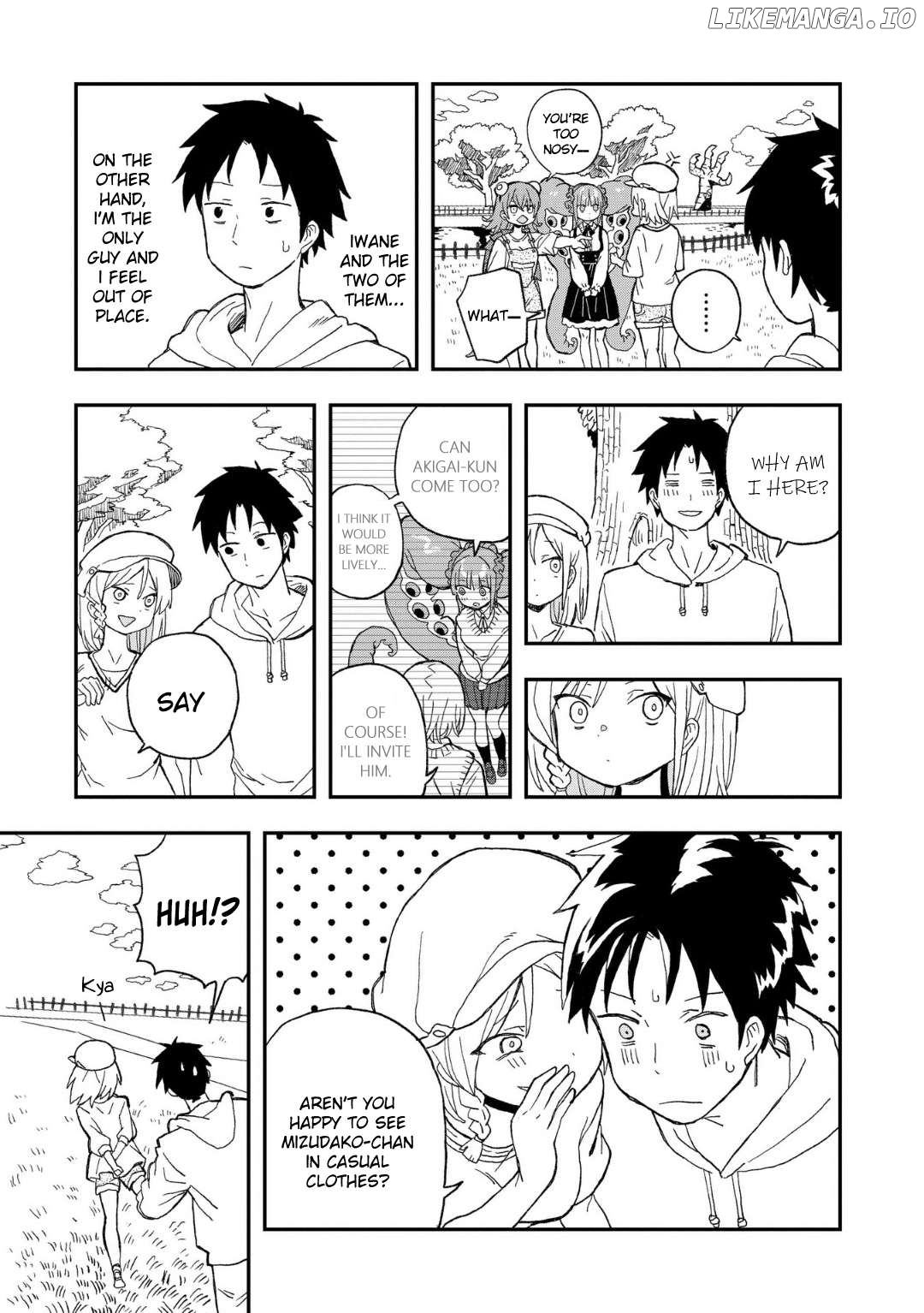 Mizudako-Chan Kara Wa Nigerarenai! Chapter 12 - page 7