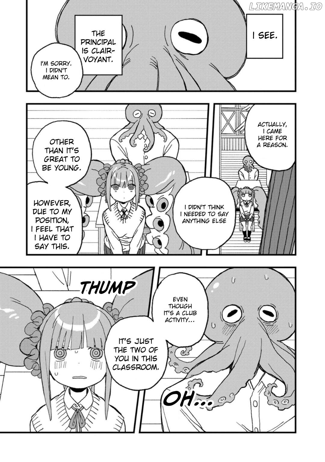Mizudako-Chan Kara Wa Nigerarenai! Chapter 14 - page 11