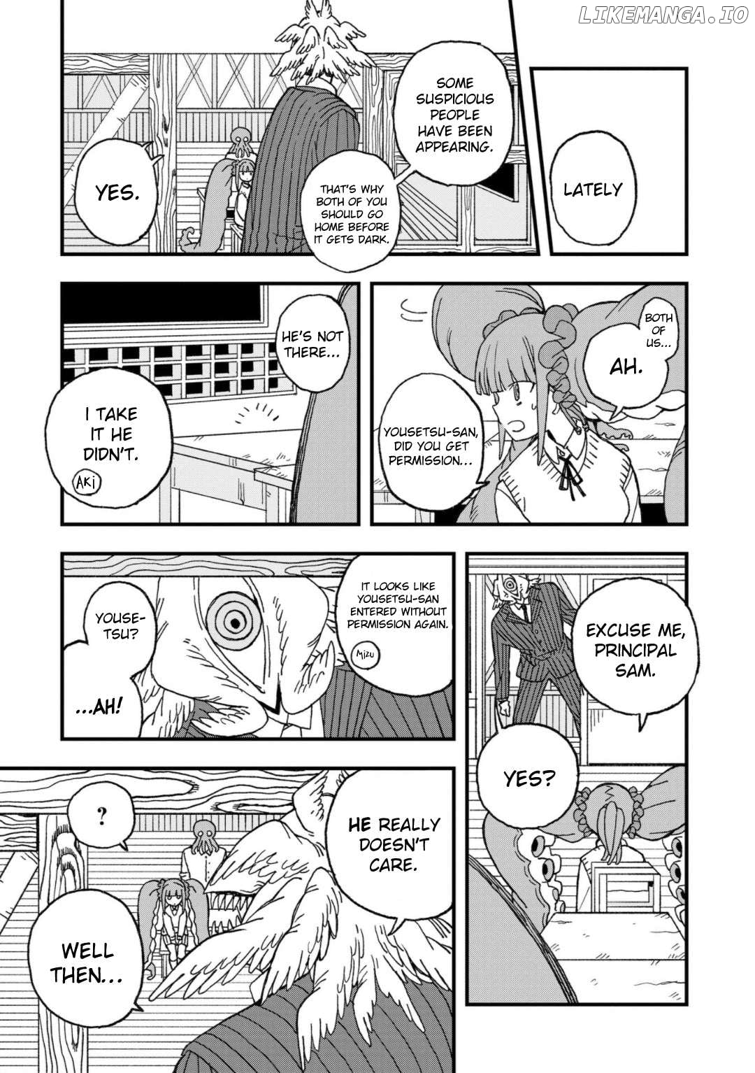 Mizudako-Chan Kara Wa Nigerarenai! Chapter 14 - page 9