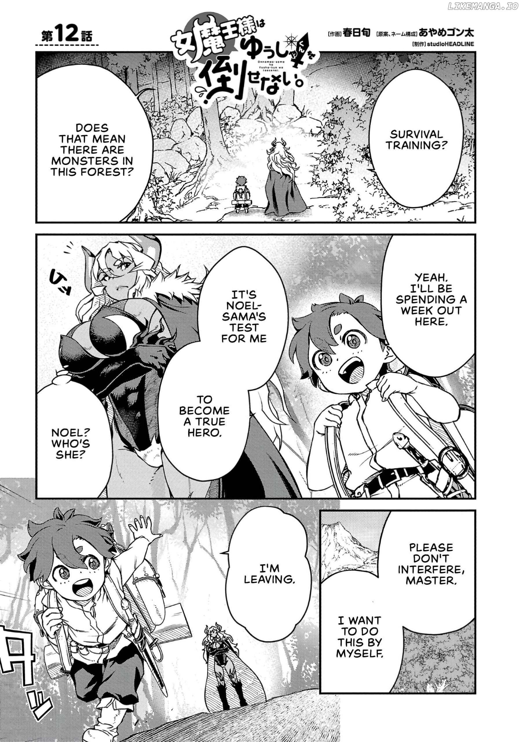 Onnamaou-Sama Wa Yuusha-Kun O Taosenai. Chapter 12 - page 1