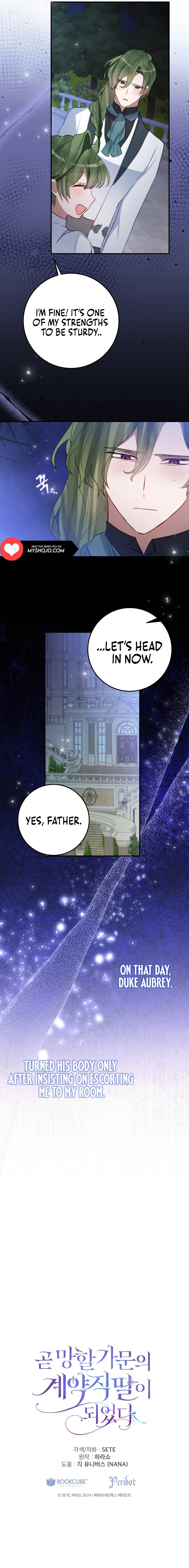 I Became the Contract Daughter of the soon-to-be-ruined Family Chapter 36 - page 10