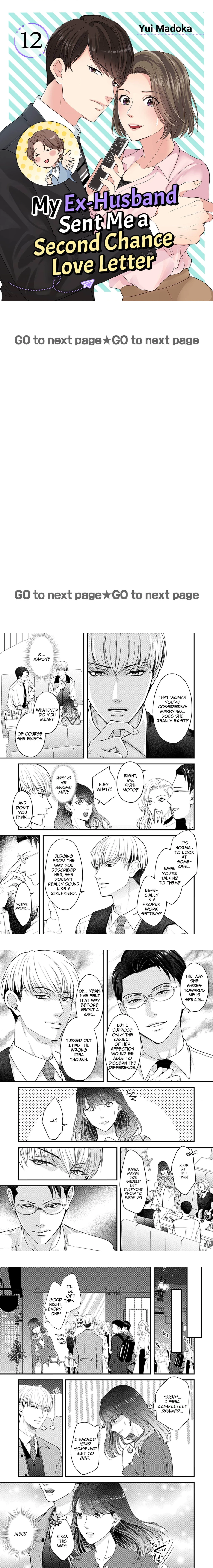 My Ex-Husband Sent Me a Second Chance Love Letter Chapter 12 - page 1