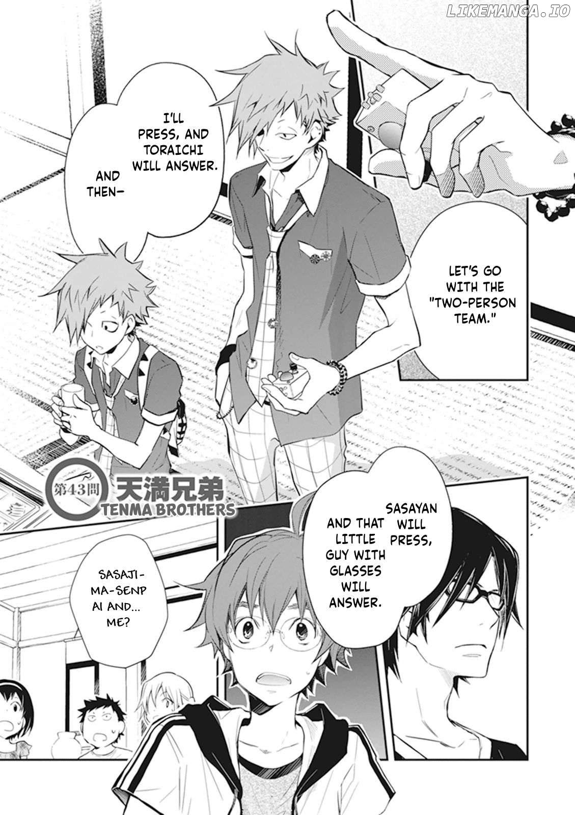 Nanamaru Sanbatsu Chapter 43 - page 1