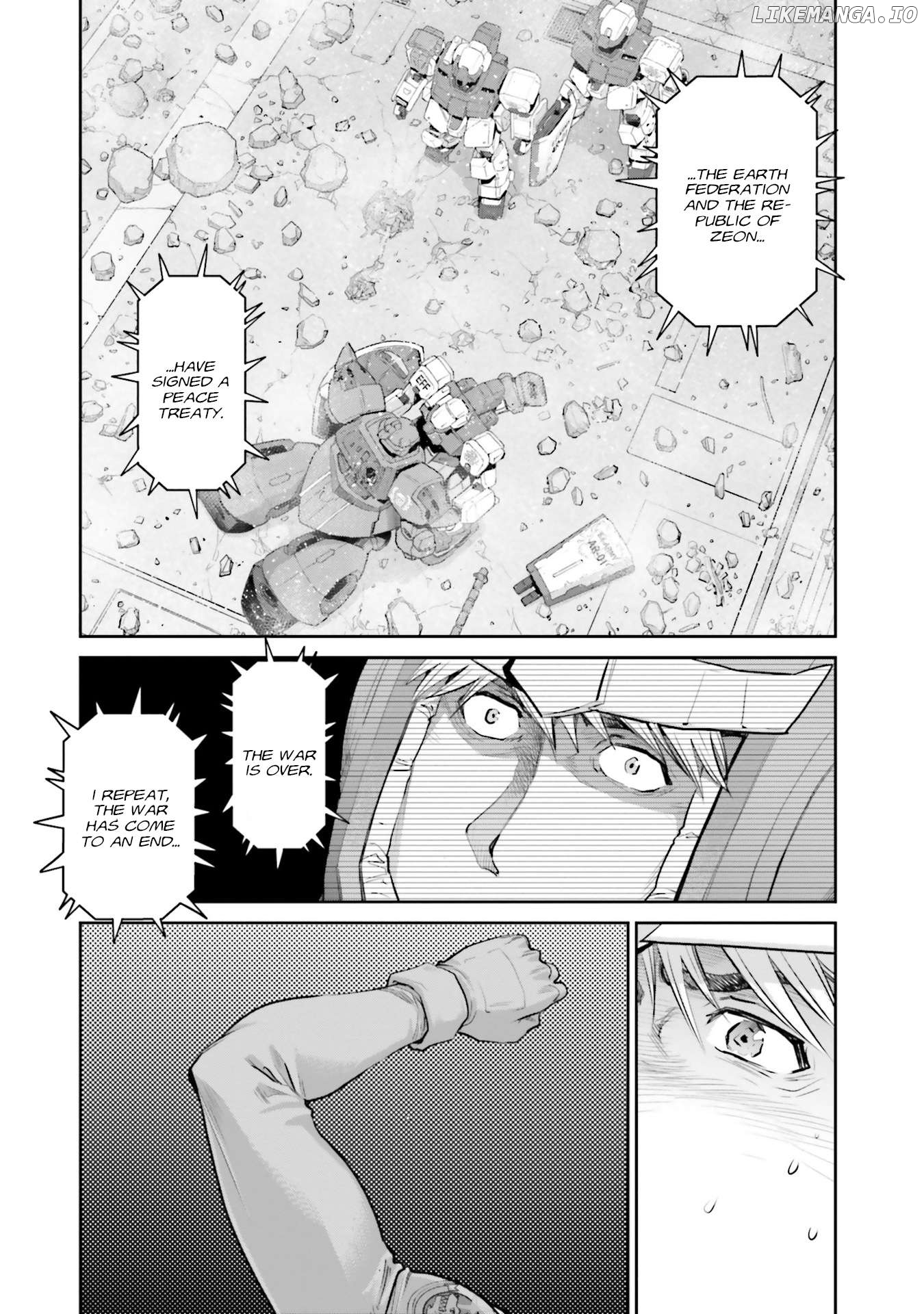 Mobile Suit Gundam Ground Zero – Rise From The Ashes Chapter 22 - page 8