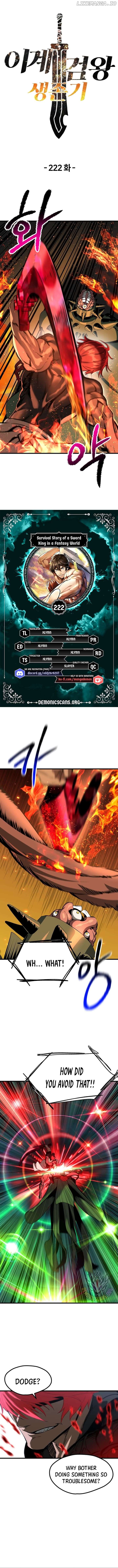 Survival Story of a Sword King in a Fantasy World Chapter 222 - page 1