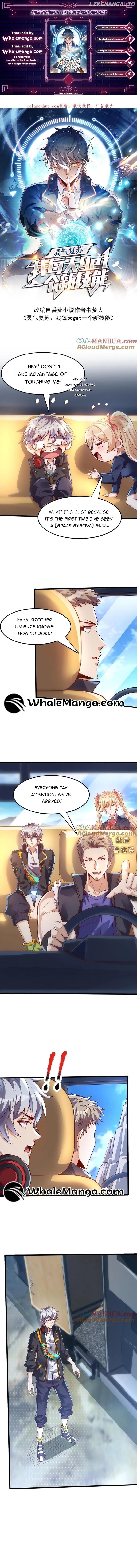 Aura Recovery: I Get a New Skill Everyday Chapter 21 - page 1