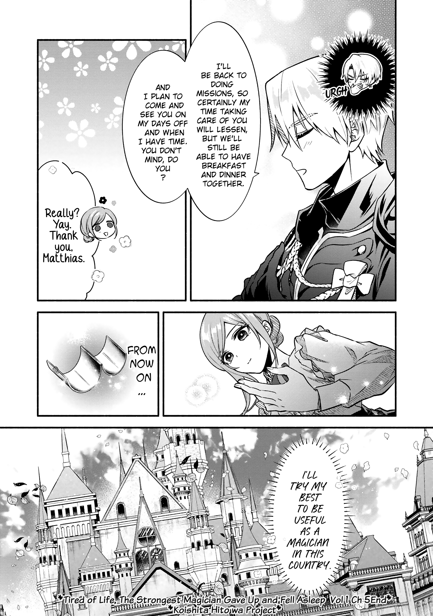 Jinsei ni Tsukareta Saikyou Majutsushi wa Akiramete Nemuru Koto ni Shita Chapter 5 - page 39