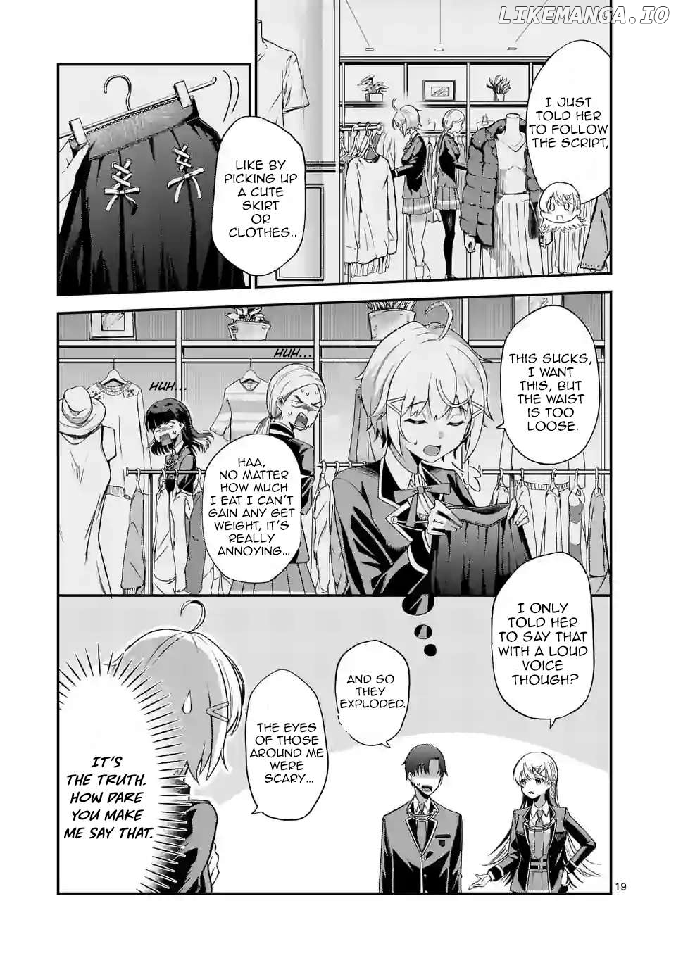 Saikyou ni Uzai Kanojo no, Asu kara Tsukaeru Mount Lesson Chapter 4 - page 21