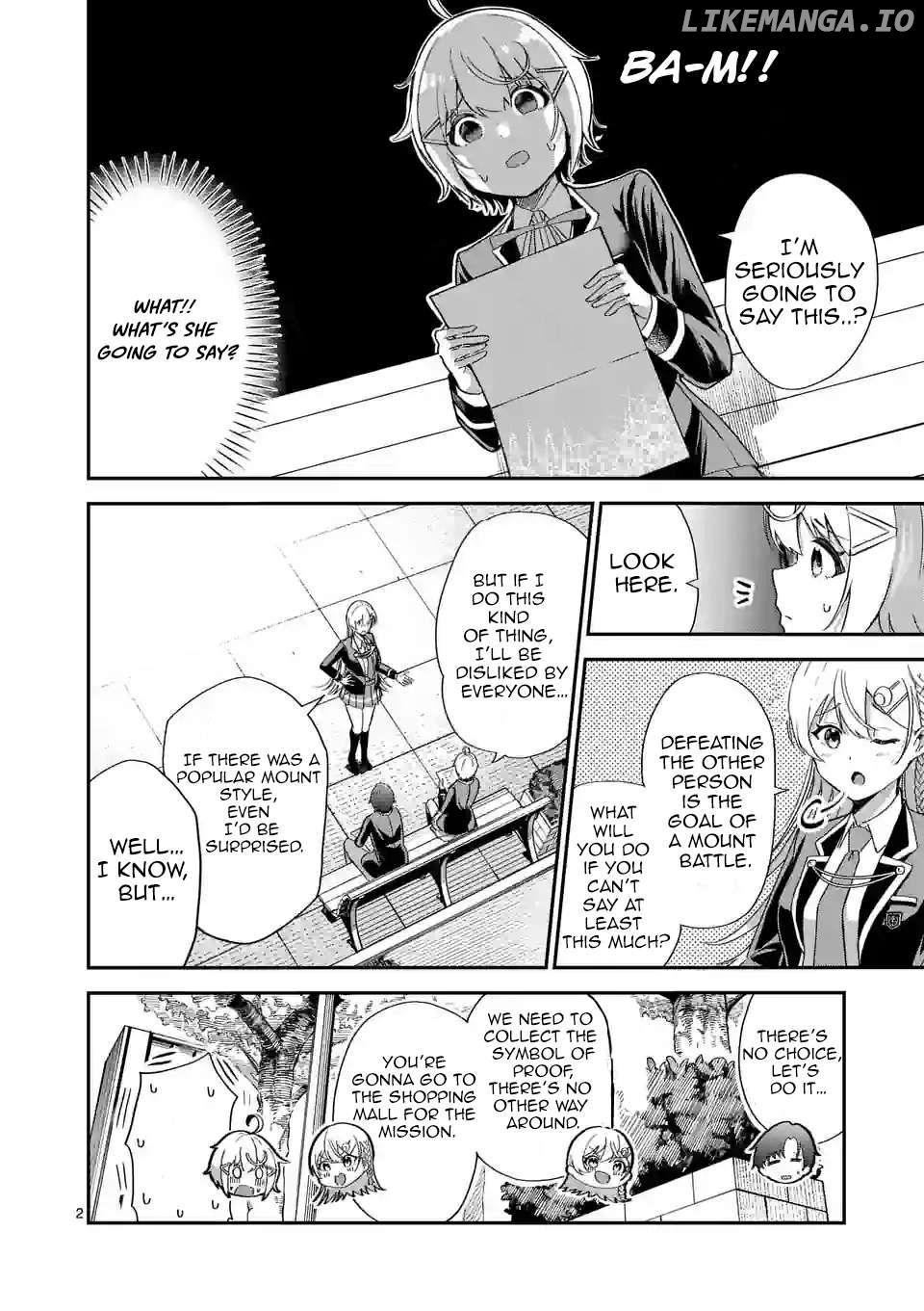 Saikyou ni Uzai Kanojo no, Asu kara Tsukaeru Mount Lesson Chapter 4 - page 4