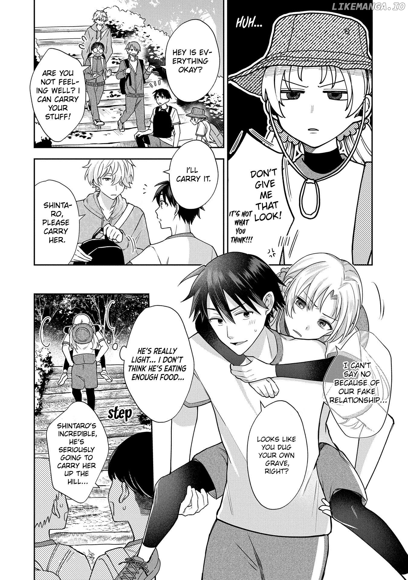 Inaho-kun wa Nise Kanojo no Hazu na no ni Chapter 6 - page 8