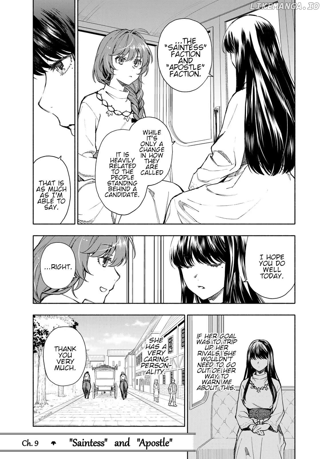 Seijo ni Uso wa Tsuujinai Chapter 9 - page 1