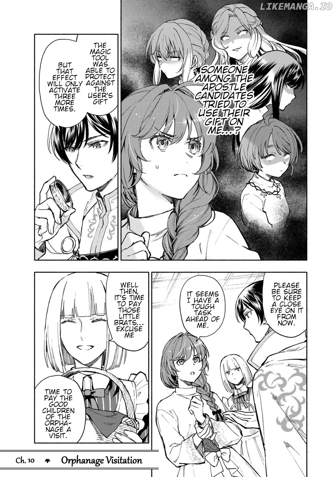 Seijo ni Uso wa Tsuujinai Chapter 10 - page 1