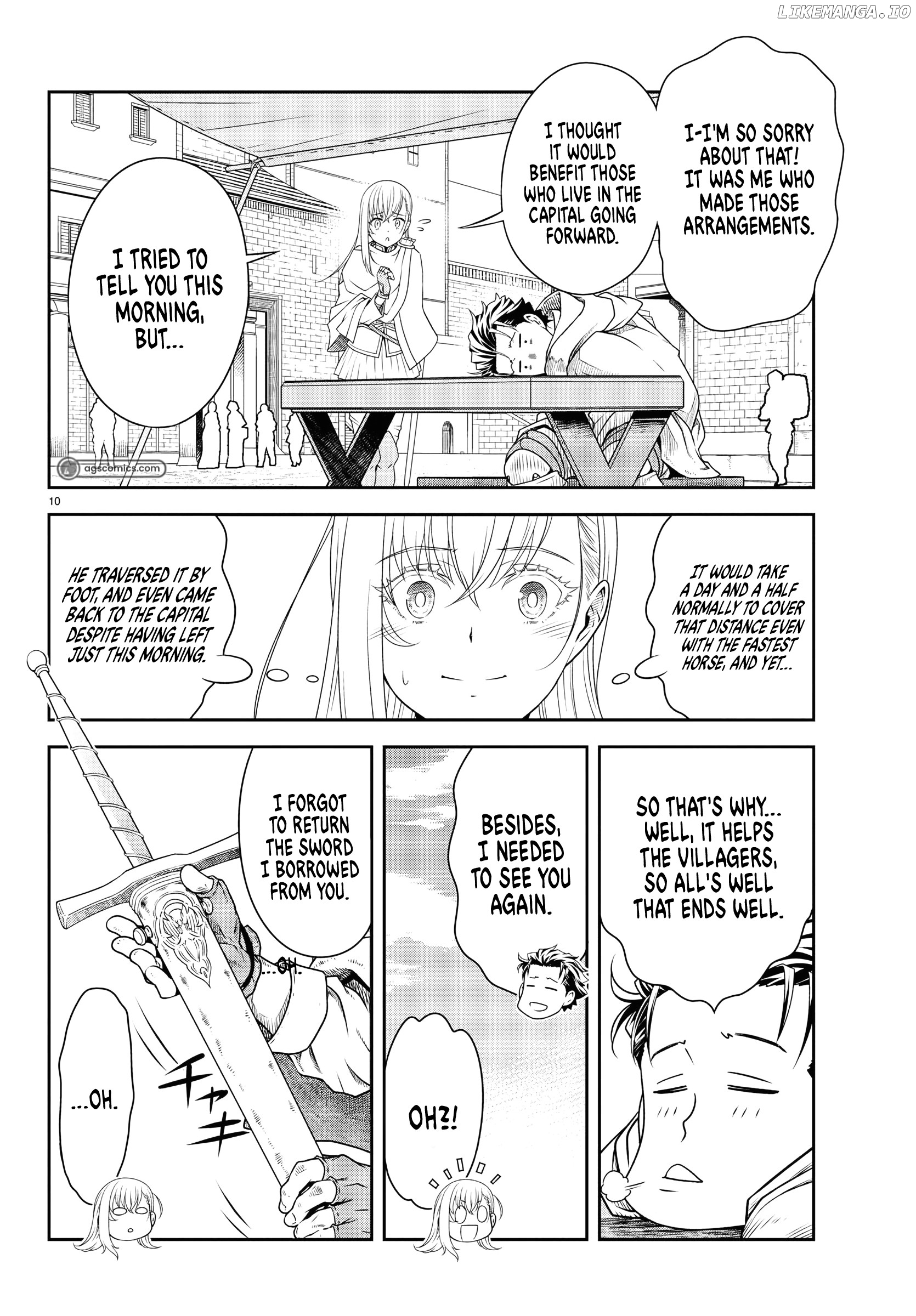 The Middle-aged Deliveryman Becomes an Invincible Swordsman as a Side Job Chapter 2 - page 11