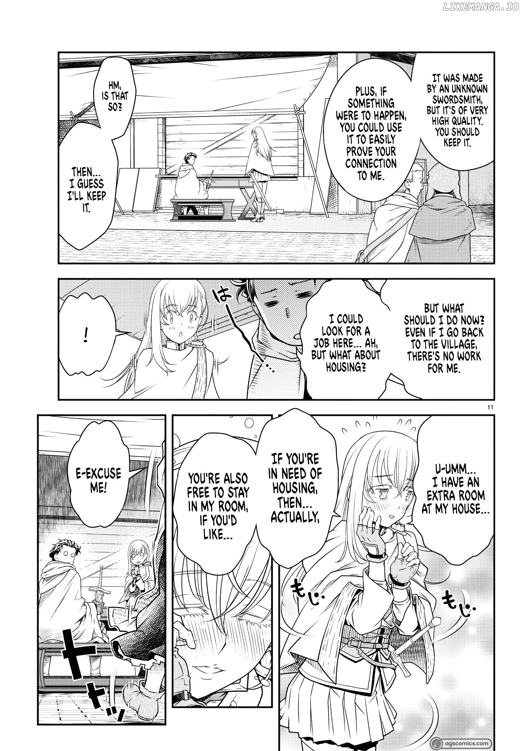 The Middle-aged Deliveryman Becomes an Invincible Swordsman as a Side Job Chapter 2 - page 12