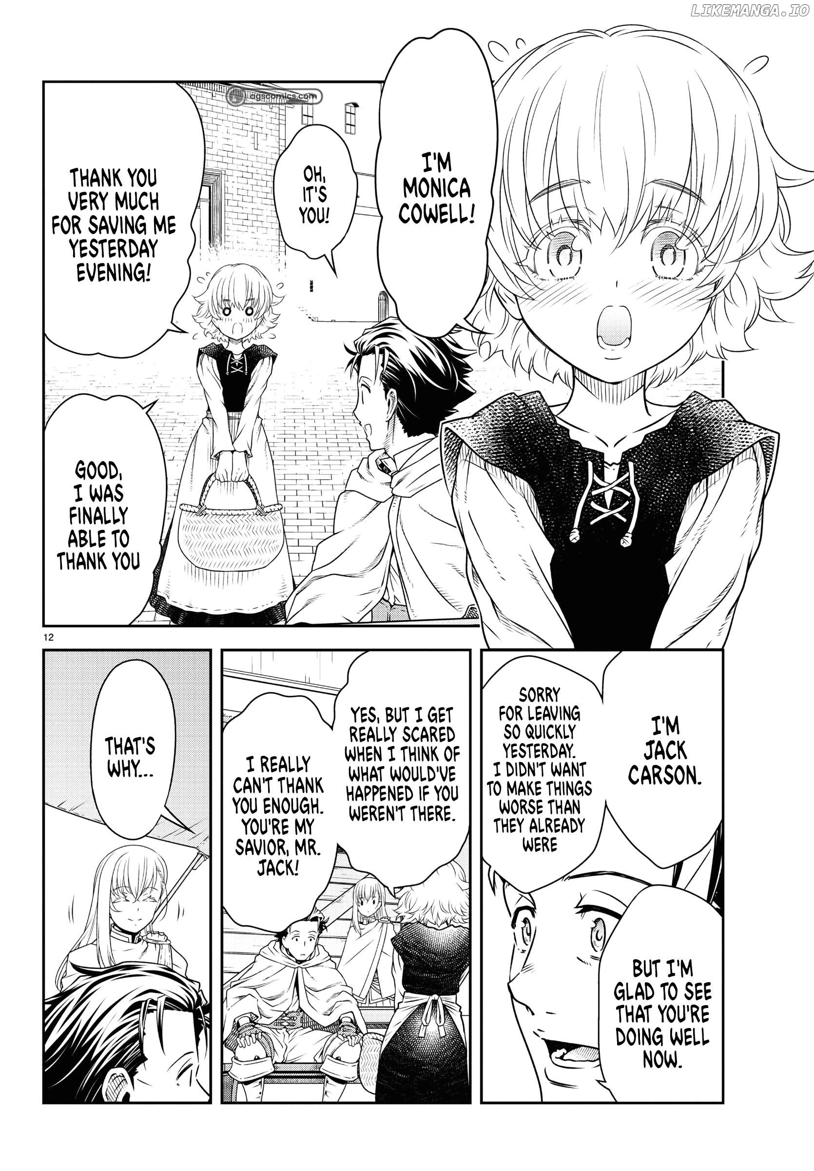 The Middle-aged Deliveryman Becomes an Invincible Swordsman as a Side Job Chapter 2 - page 13