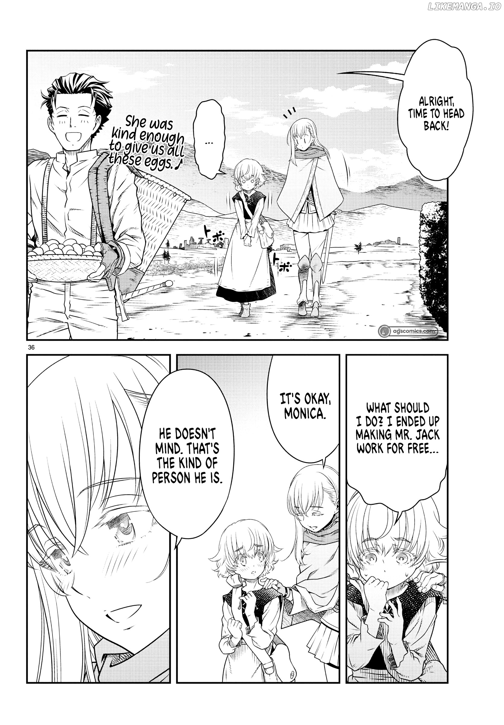 The Middle-aged Deliveryman Becomes an Invincible Swordsman as a Side Job Chapter 2 - page 36